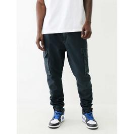 True Religion TR Washed Cargo Joggers Mens