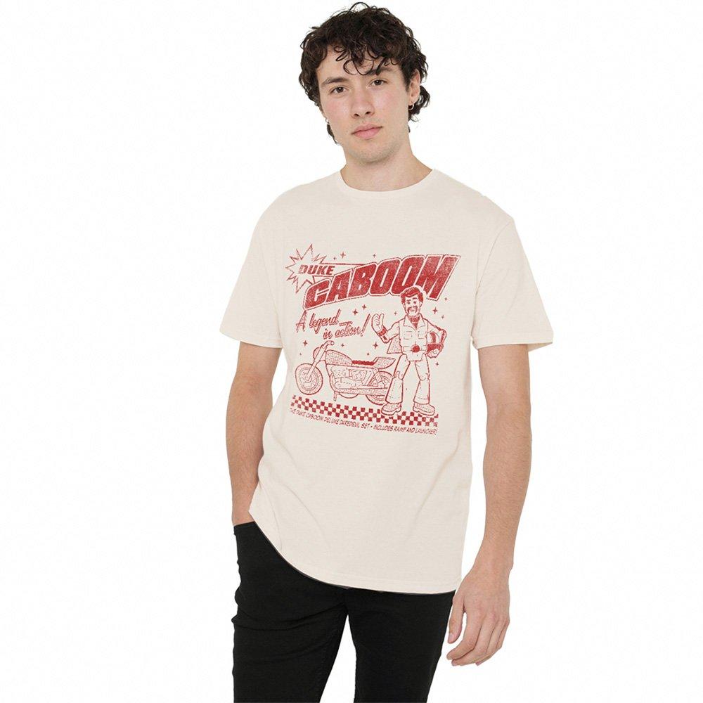 Beige - Disney - Toy Story Duke Caboom Retro T-Shirt Natural - 1