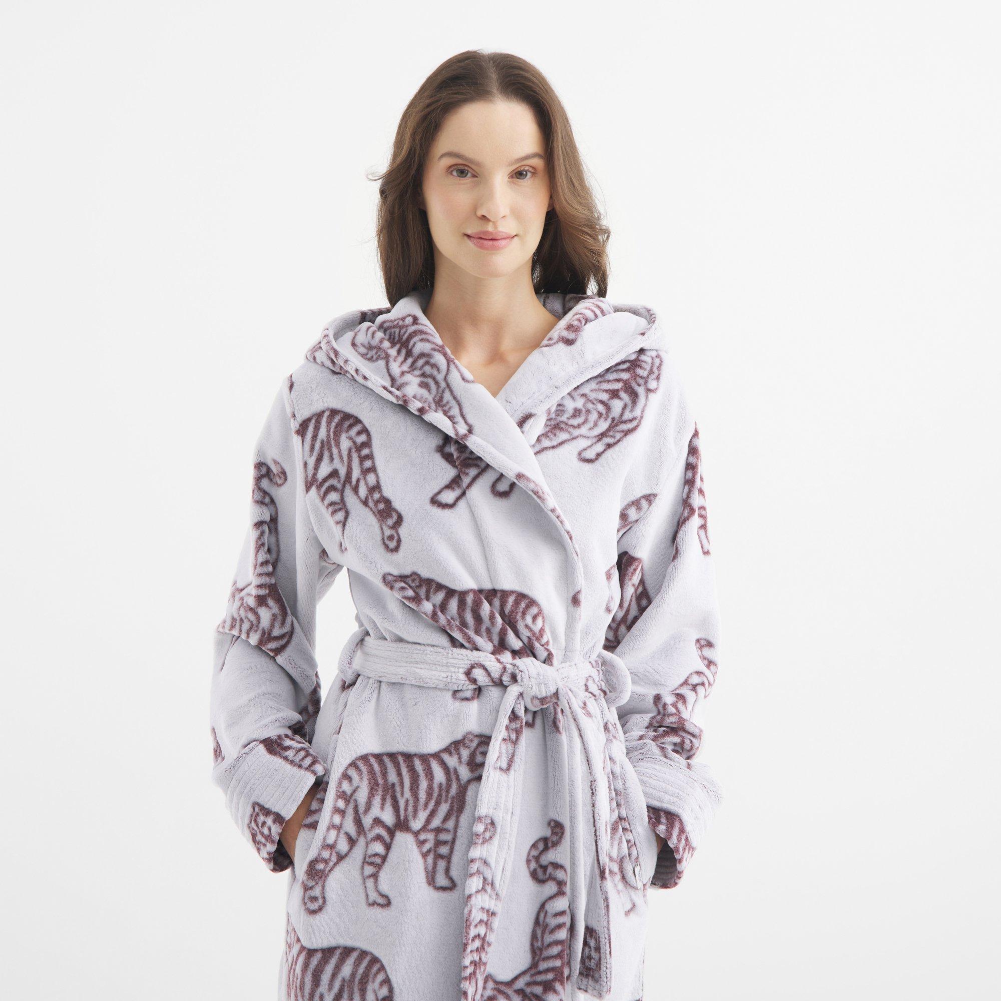 Purple Tigers - Chelsea Peers - ChelsP Burnout Robe Ld54 - 3