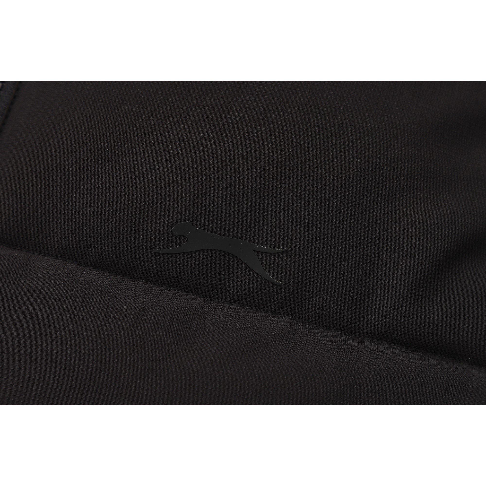 Nero - Slazenger - Slaz Water Resistant Hooded Thigh Length Medium Puffer Jacket - 4