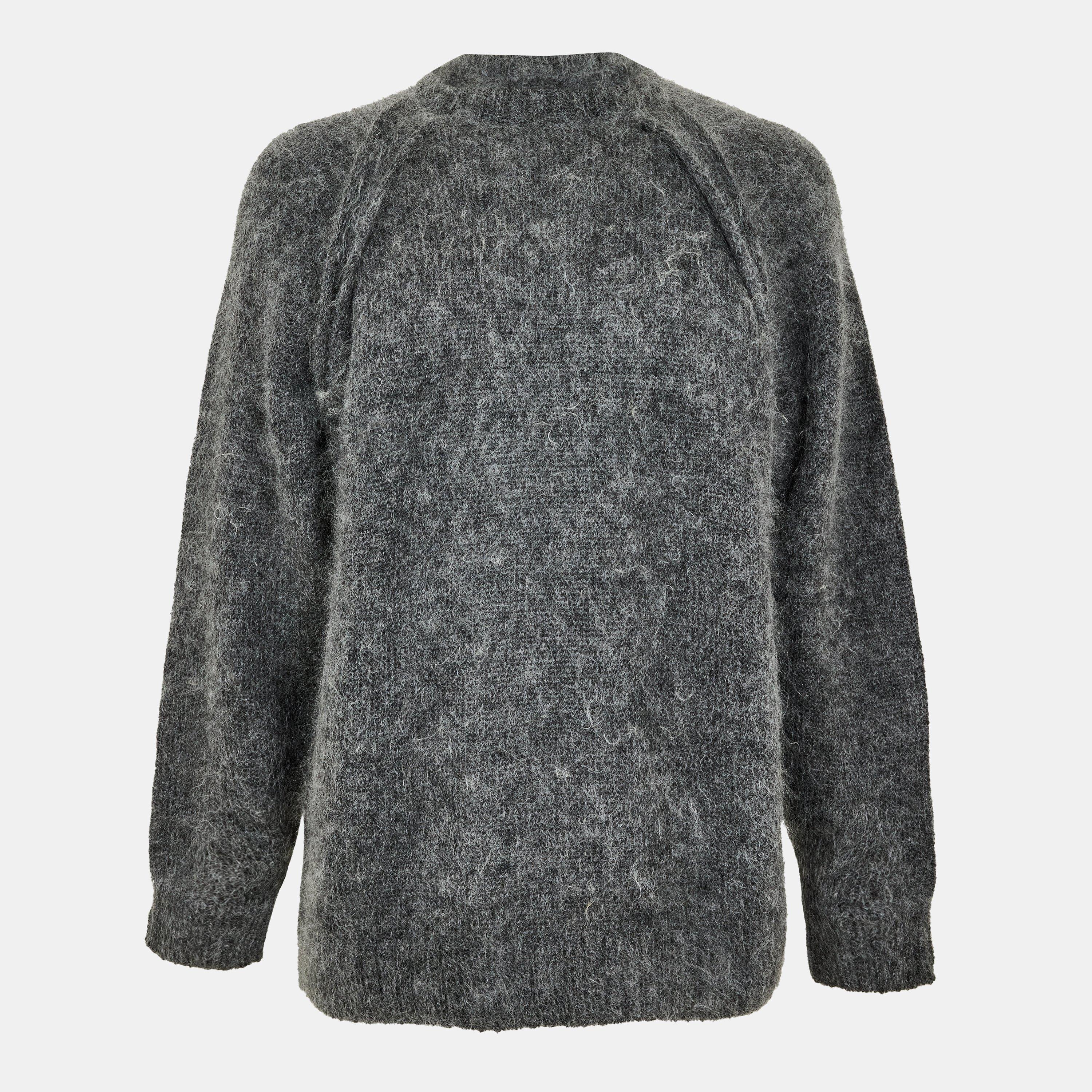 Charcoal - Undercover - Men's Streetwear Crew Neck Jumper - 1