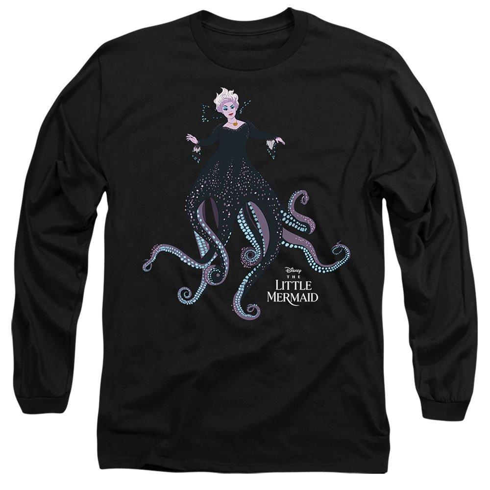Black - Disney - The Little Mermaid Ursula Long Sleeve T-Shirt Bla - 1