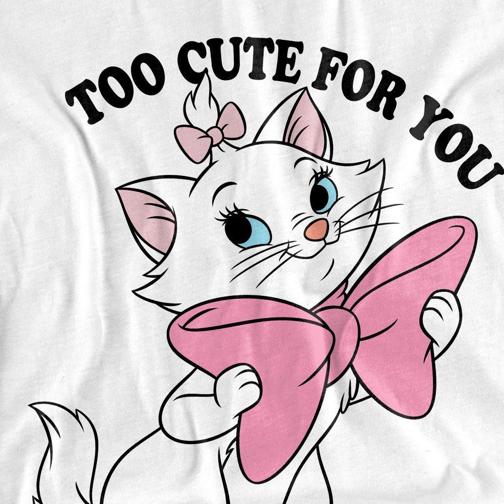 White - Disney - Aristocats Marie Too Cute for You Valentines Day - 2