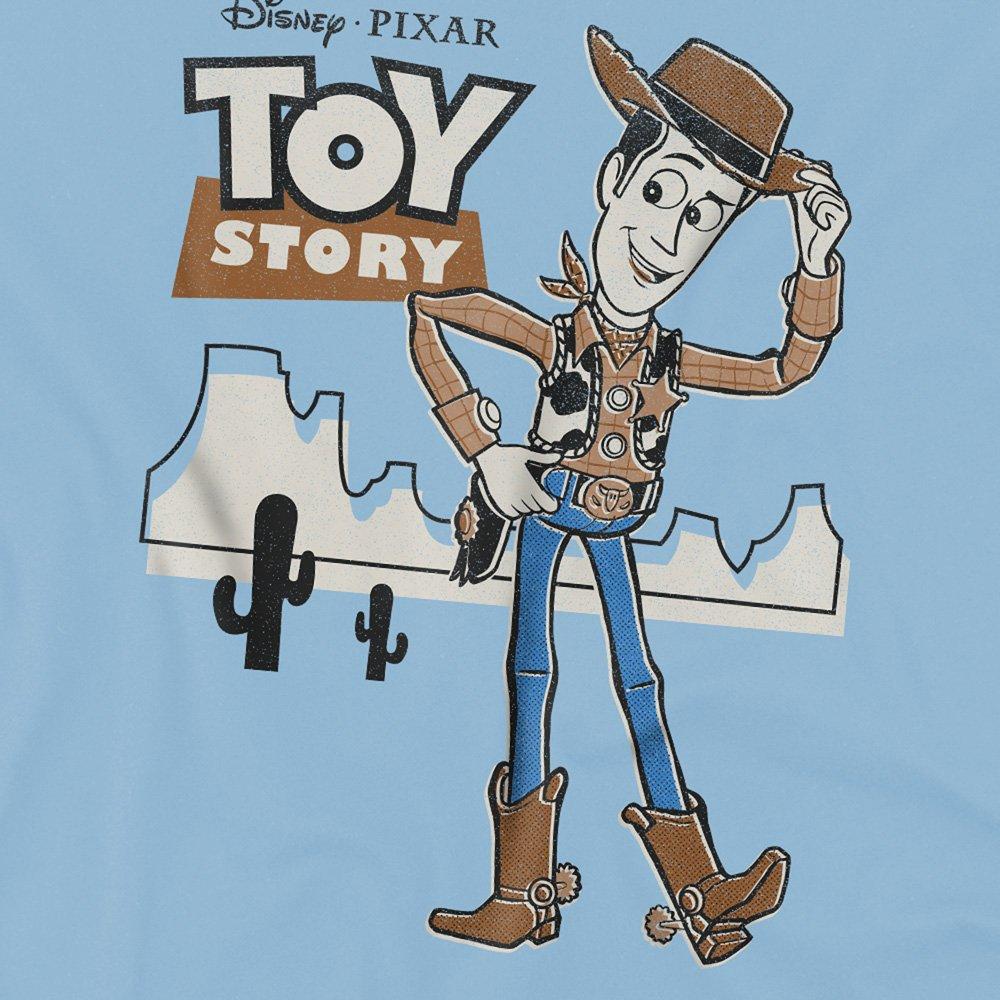 Light Blue - Disney - Toy Story Woody Canyon Kids T-Shirt Light Blue - 2