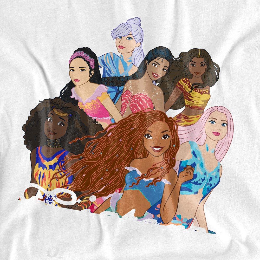White - Disney - The Little Mermaid Sisters of the Sea With Ariel L - 2