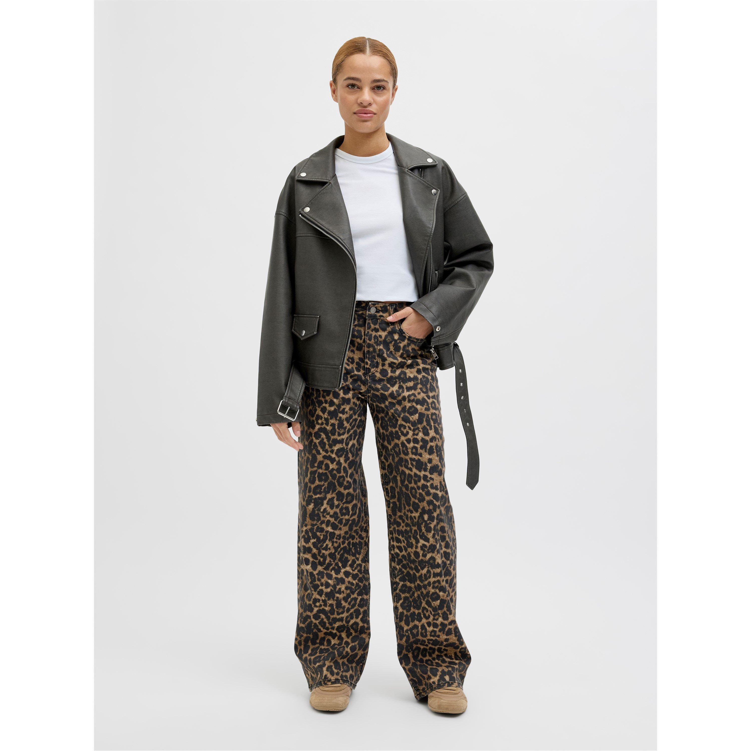 Cornstalk Leo - JJXX - Tokyo Leopard Wide Leg Jeans - 2