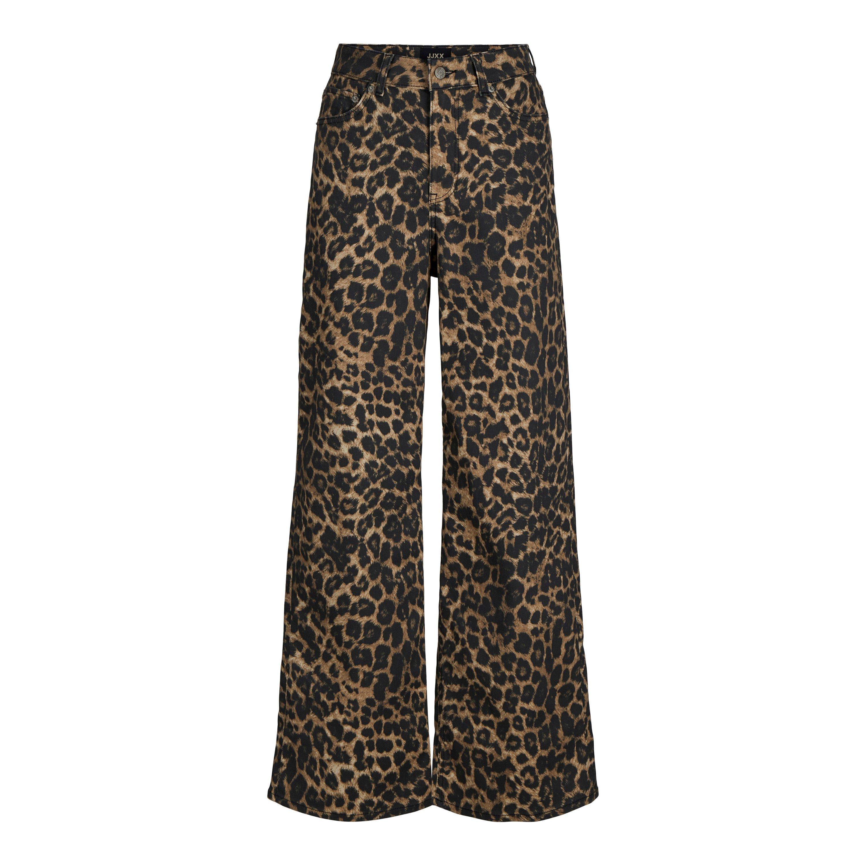 Cornstalk Leo - JJXX - Tokyo Leopard Wide Leg Jeans - 6