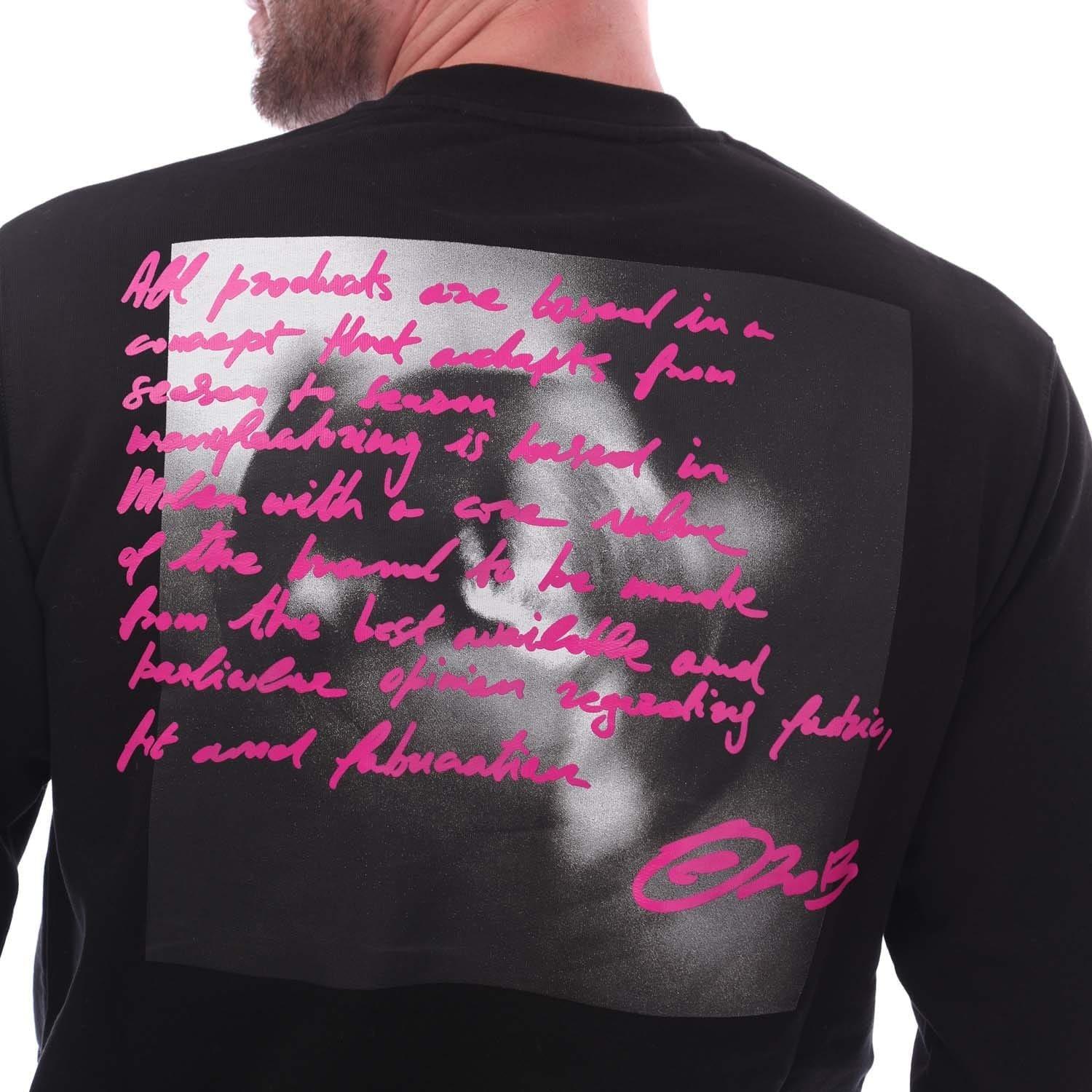 Black Pink - Off White - Tornado Type Slim Crewneck Sweatshirt - 3