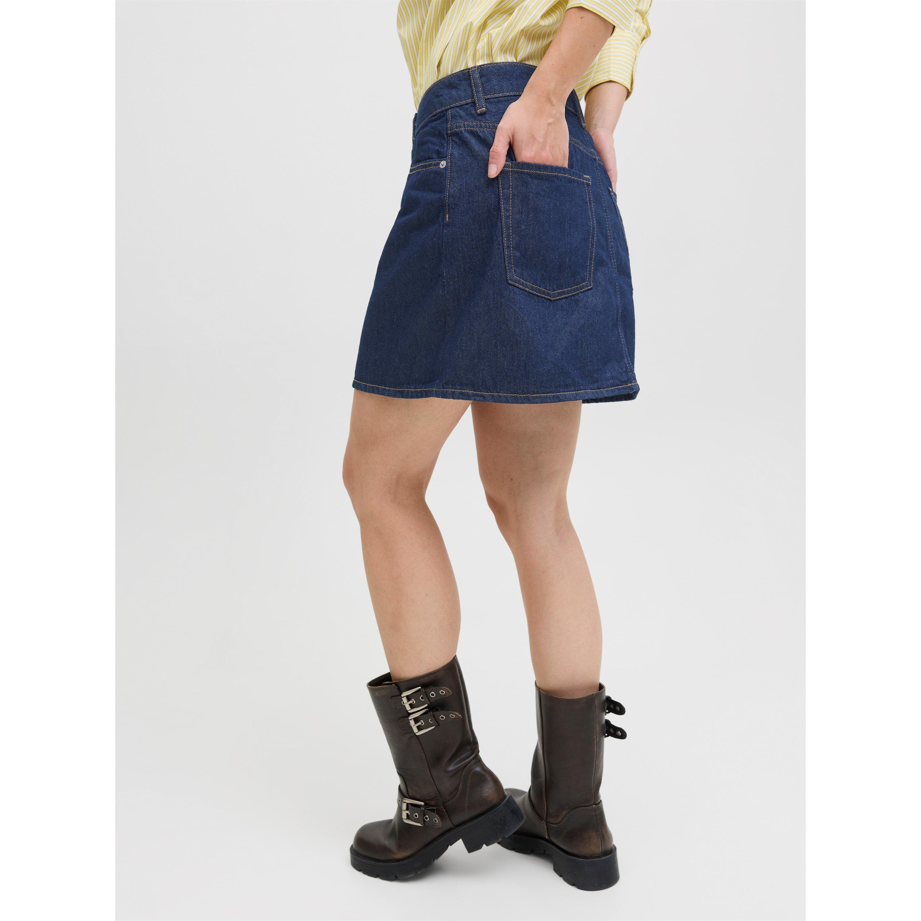 Dark Blue Denim - JJXX - Denim Skirt - 2