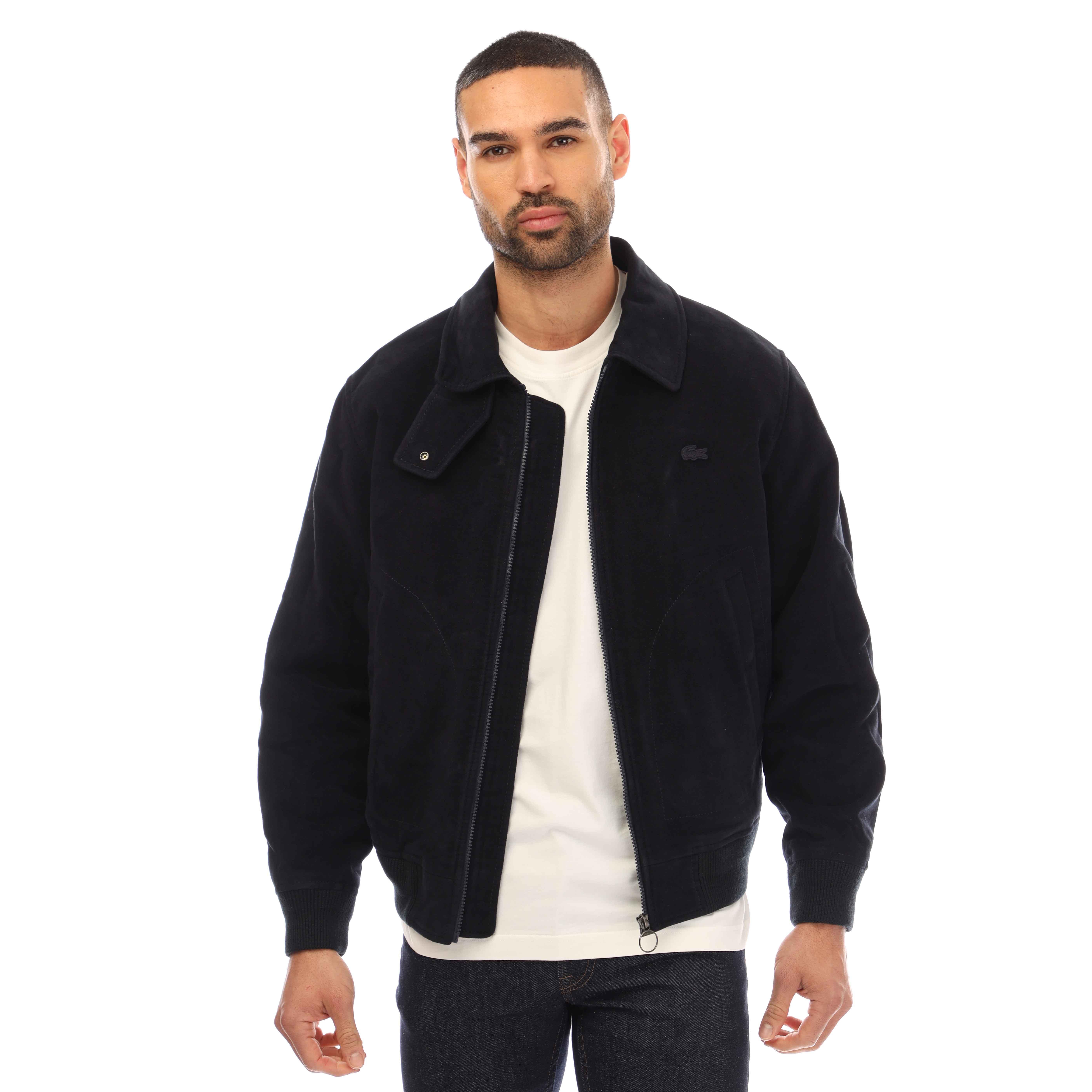 Abysm - Lacoste - Men's  Ribbed Bomber Jacket - 3