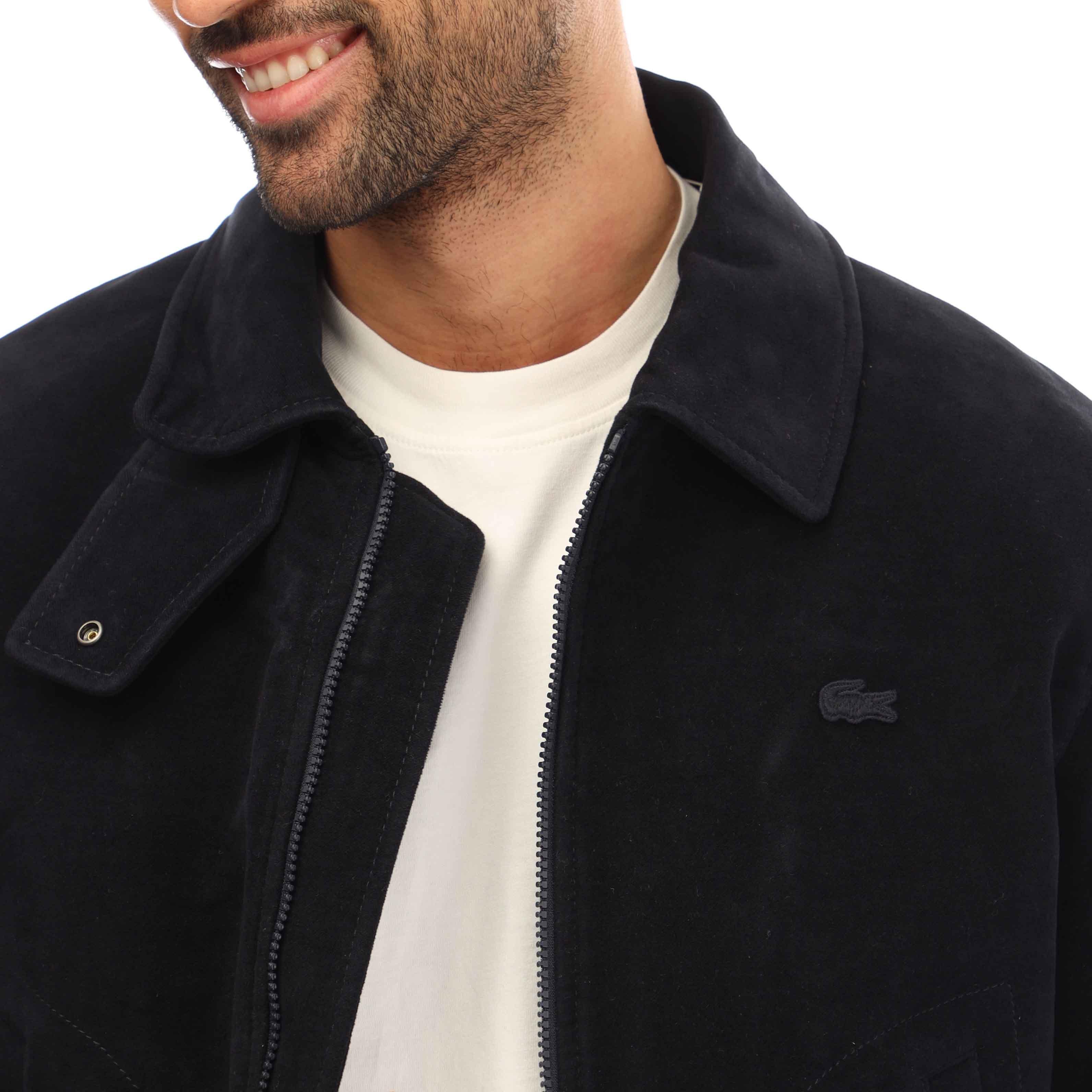 Abysm - Lacoste - Men's  Ribbed Bomber Jacket - 5