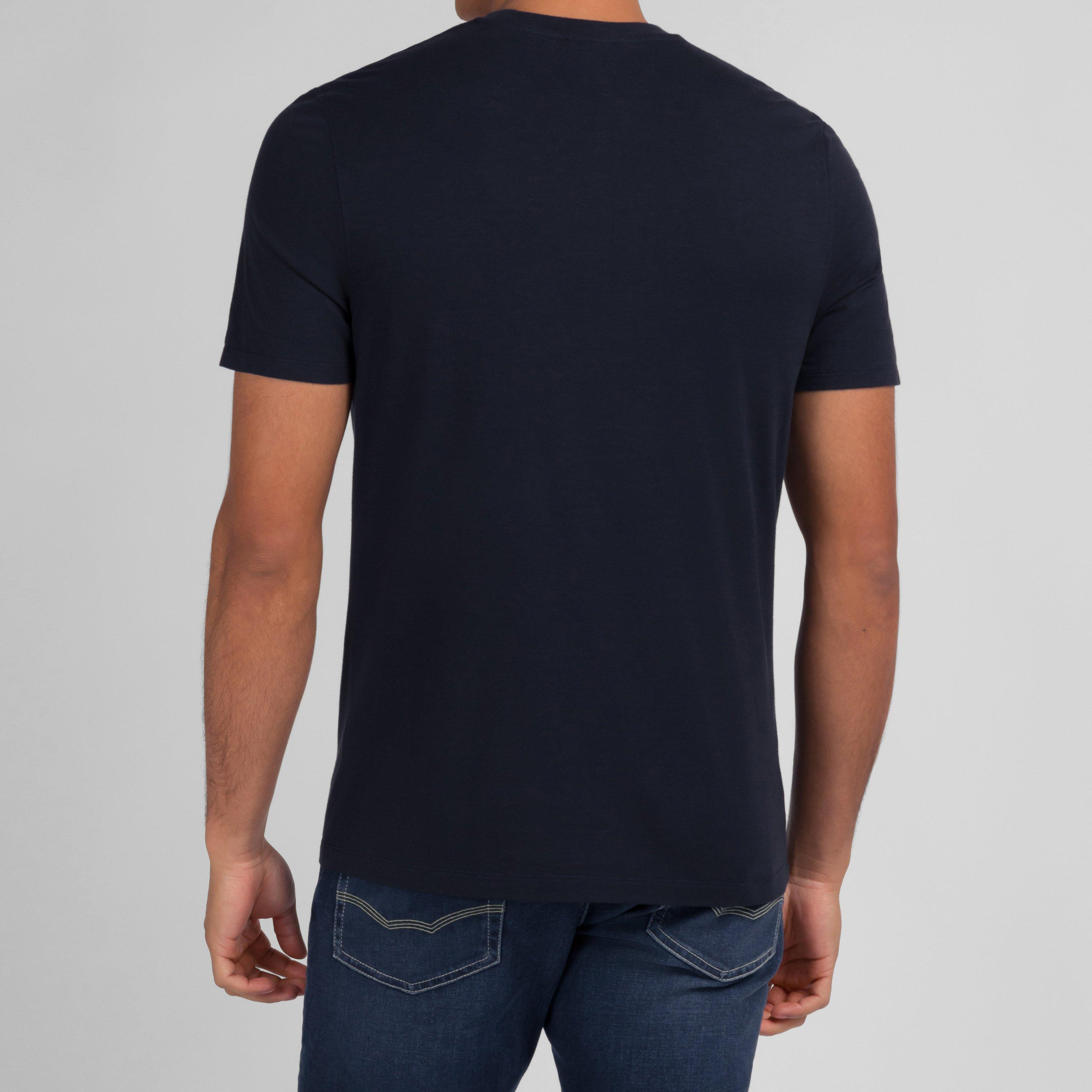 Blf - Eden Park - Plain brown short-sleeved T-shirt - 3