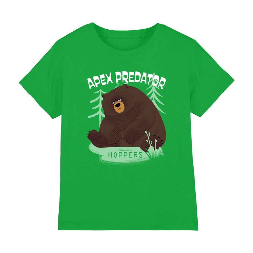 Green - Disney - Hoppers Ellen Bear Apex Predator Kids T Shirt Kel - 1