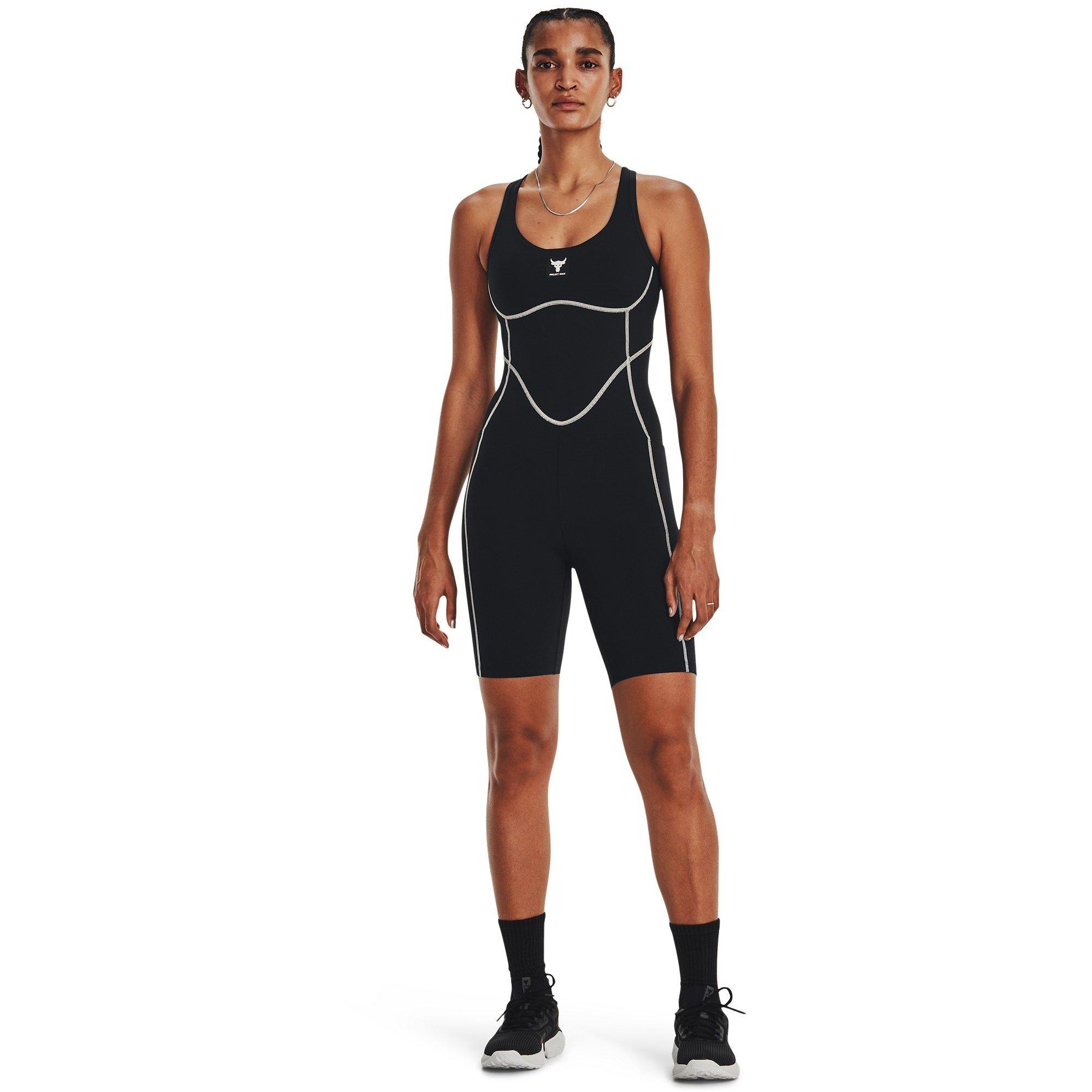 Black/Ivory - Under Armour - Project Rock Unitard Womens - 7