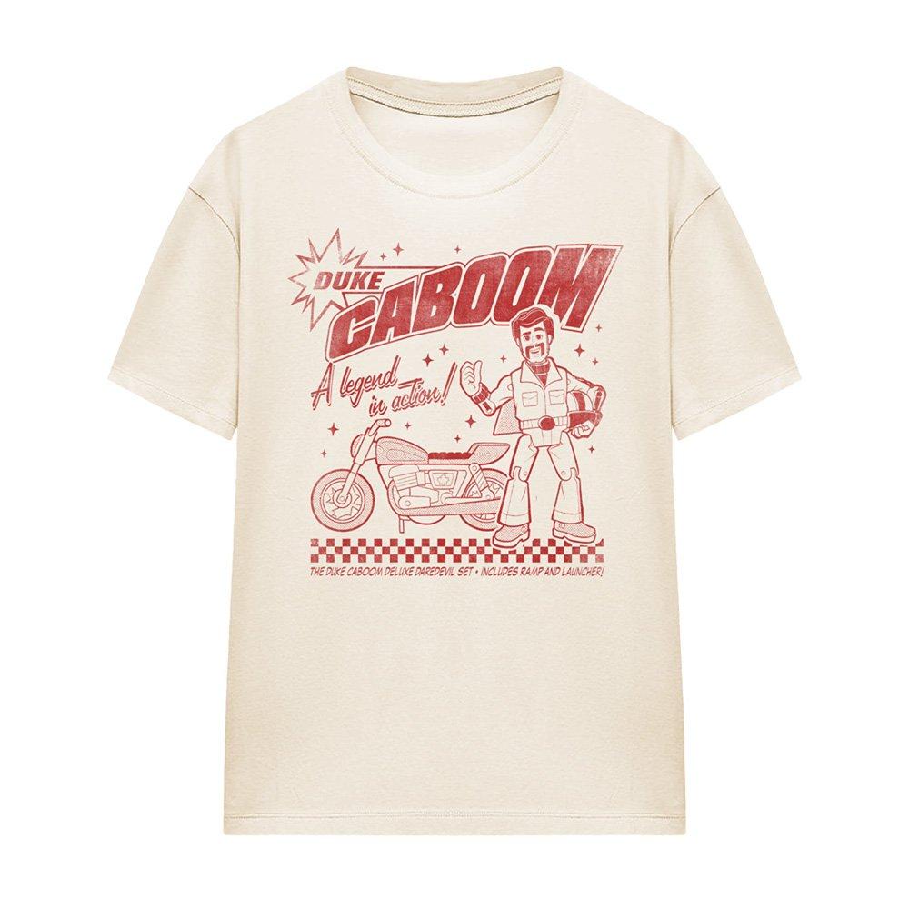 Beige - Disney - Toy Story Duke Caboom Retro T Shirt Natural - 4