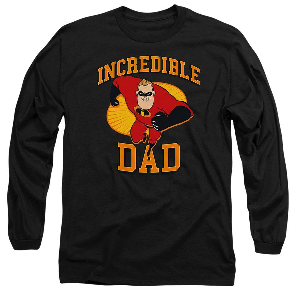 Black - Disney - The Incredibles Incredible Dad Long Sleeve T-Shirt - 1
