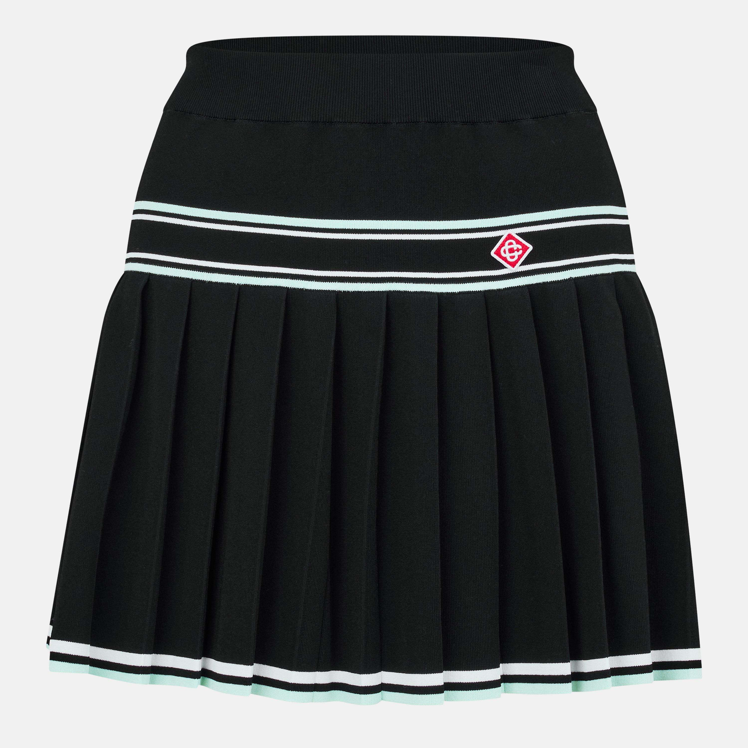 Black - Casablanca - Women's Casa Viscose Mini Skirt - 1