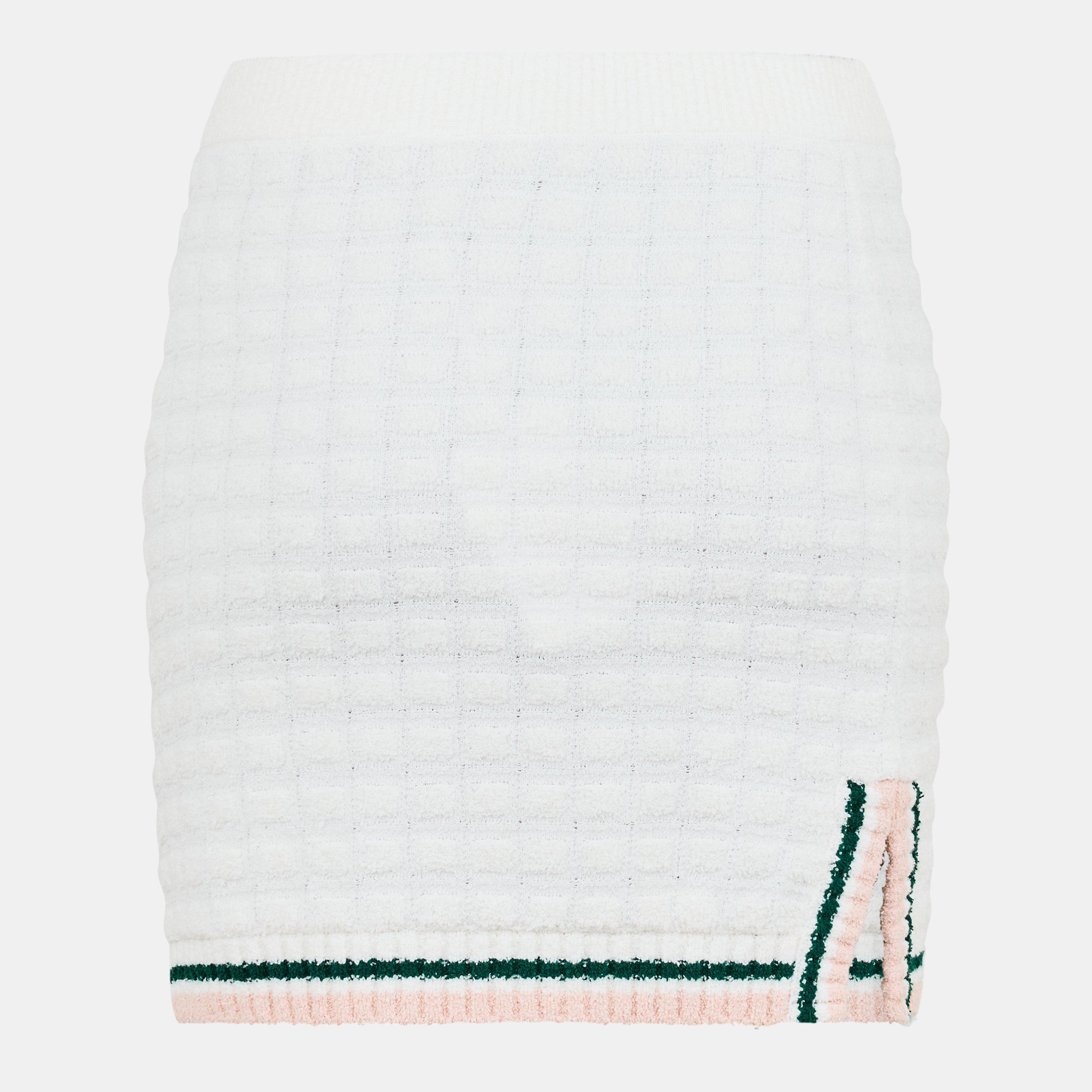 White - Casablanca - Women's Casa Boucle Mini Skirt - 2