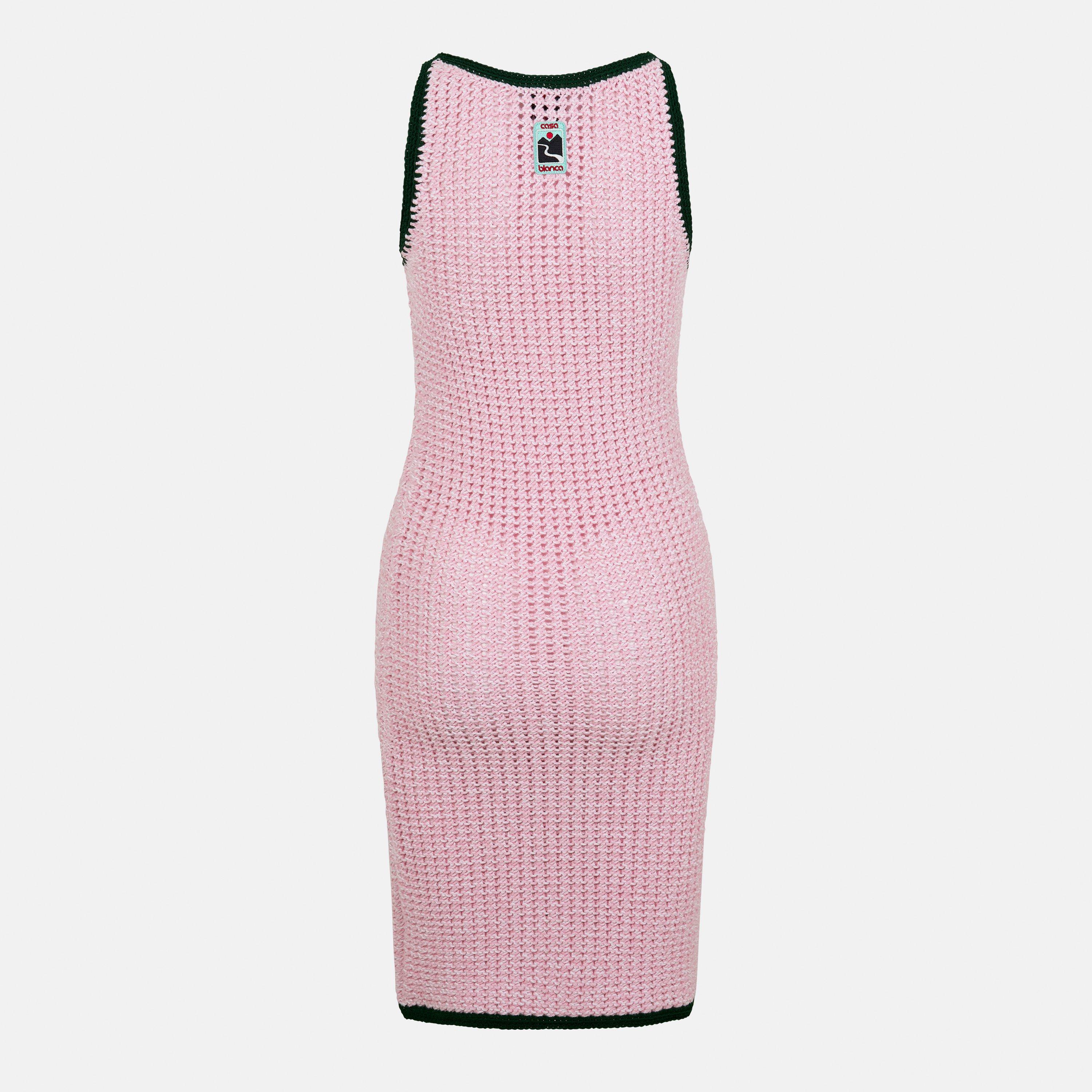 Pink - Casablanca - Women's Casa Mouline Mini Dress - 2