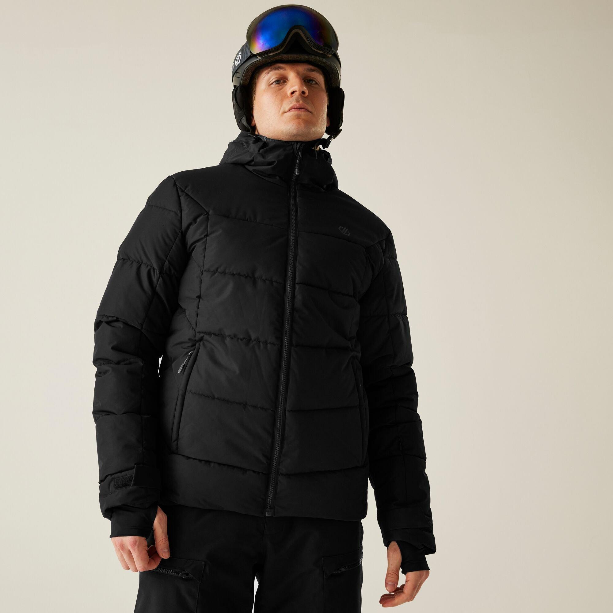 Dare 2B Men's Camber Ii Insulated Waterproof Jacket - Black - L