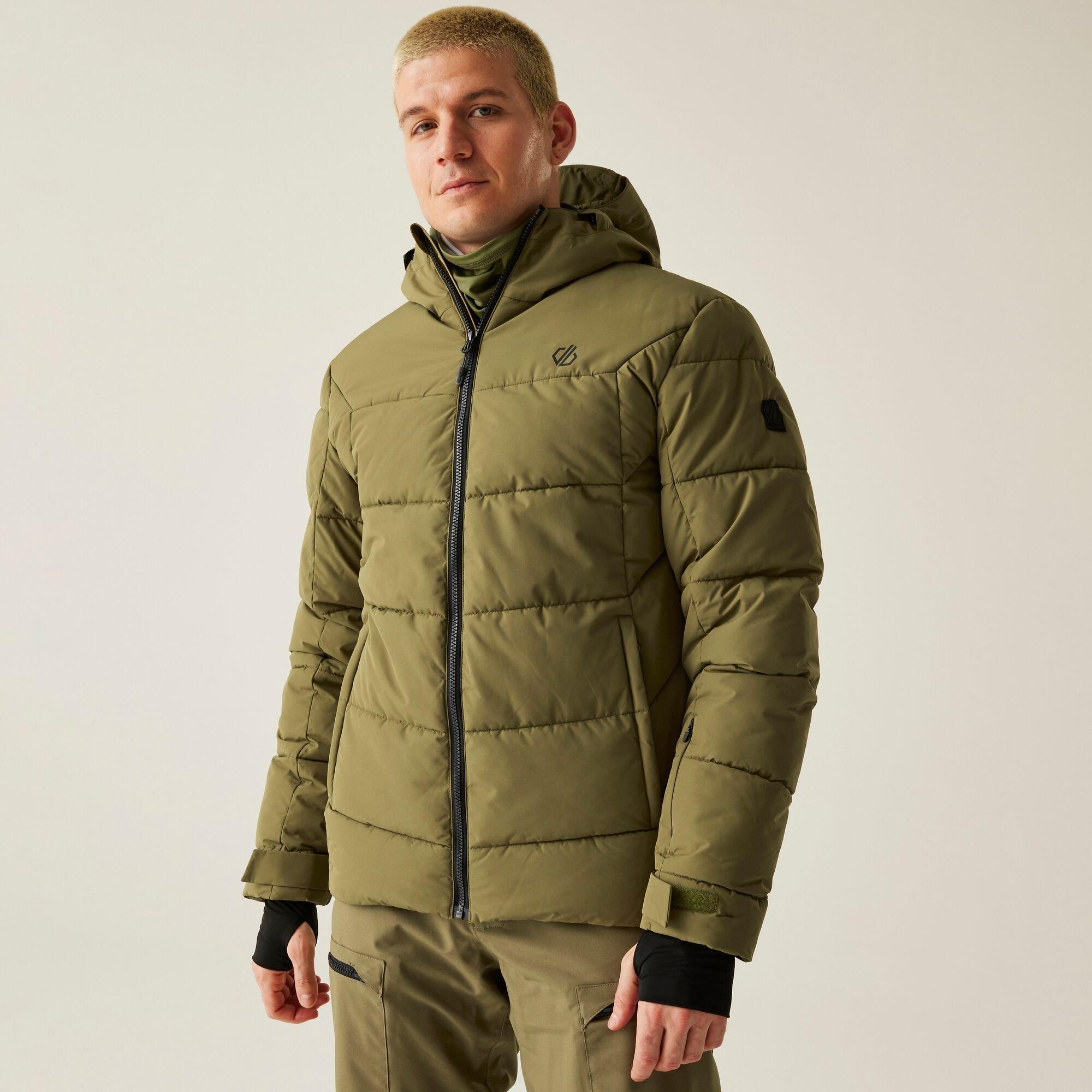 Dare 2B Men's Camber Ii Insulated Waterproof Jacket - Olive Green - M
