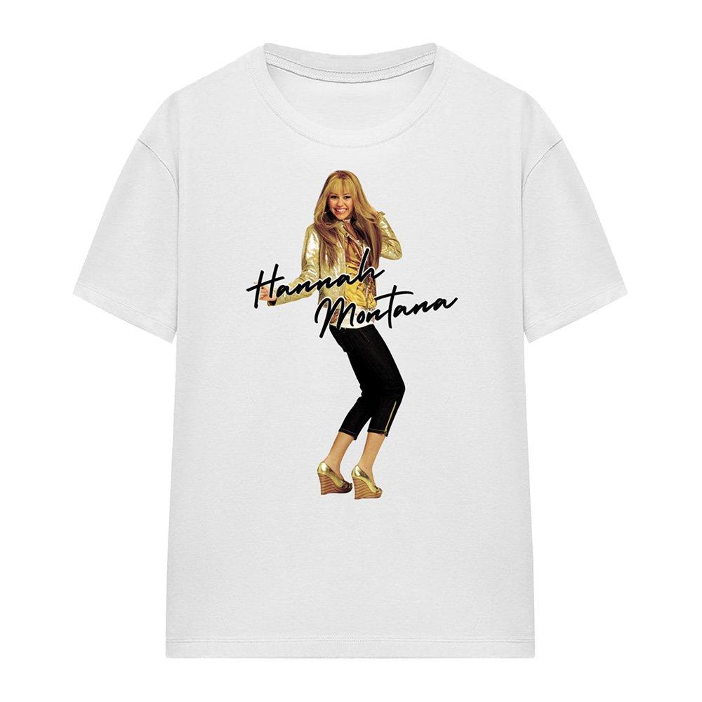 White - Disney - Hannah Montana Pose T-Shirt White - 4