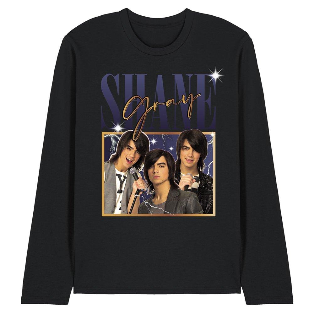 Black - Disney - Camp Rock Shane Montage Long Sleeve T Shirt Black - 1