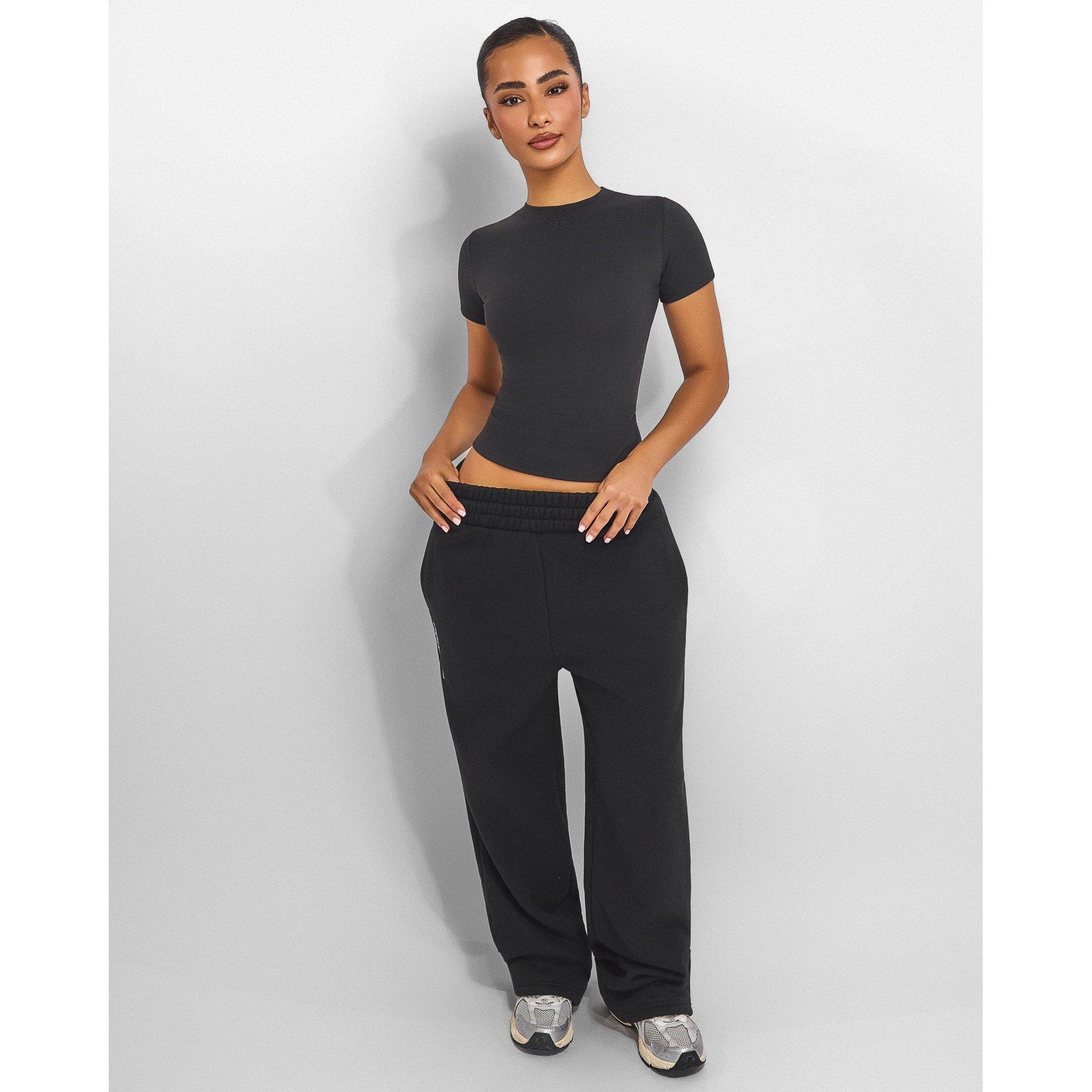 Black - Mars The Label - Womens Sculpt Short Sleeve Top - 2