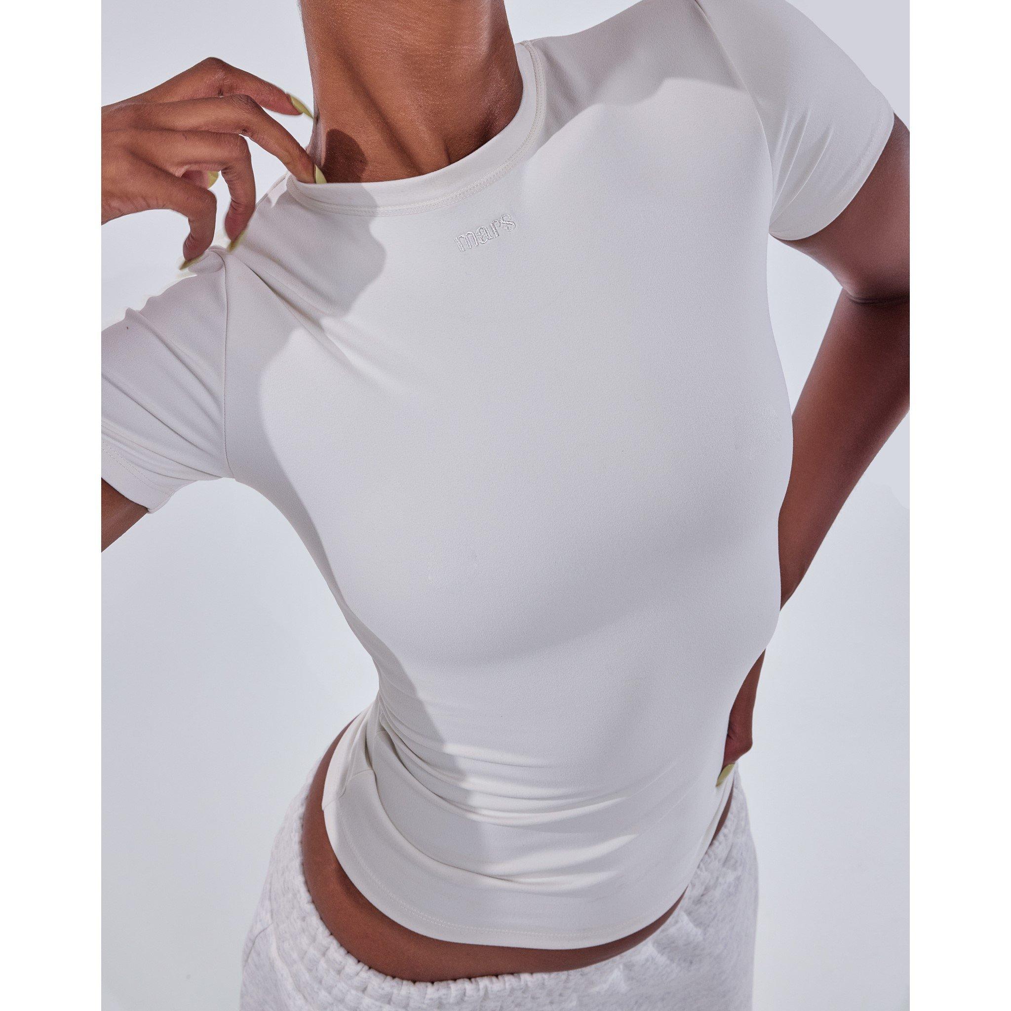 Stone - Mars The Label - Sculpt Short Sleeve Top - 5