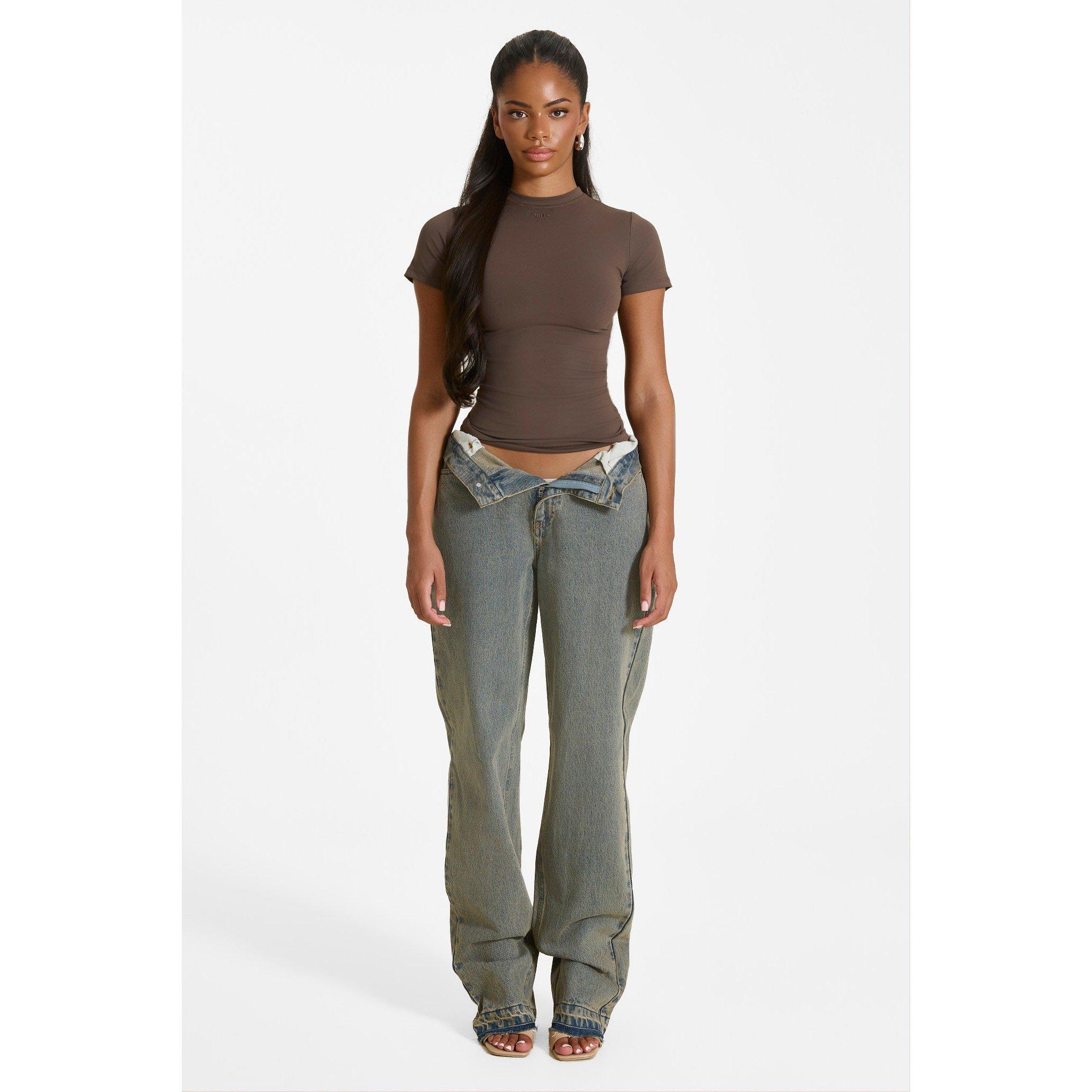 Womens Sculpt Short Sleeve Top