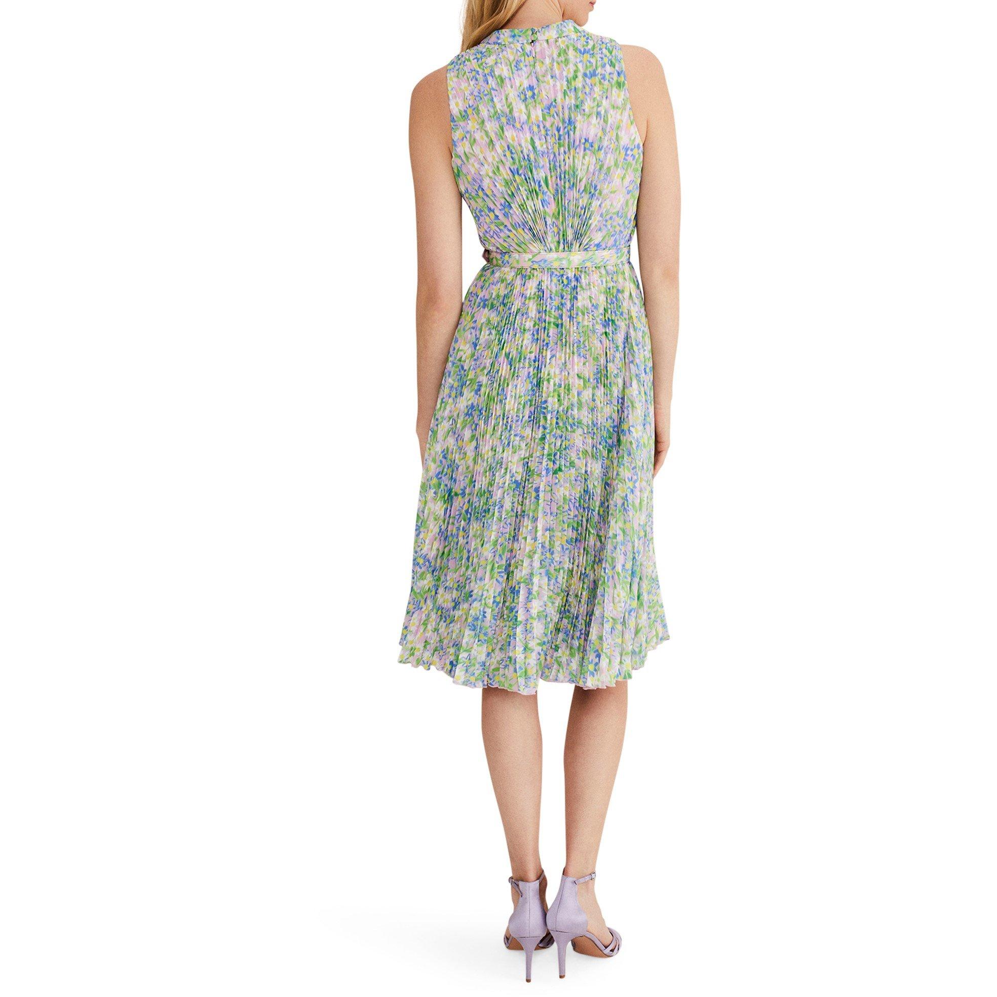 Multi-Coloured - Phase Eight - Simara Daisy Pleated Midi Dress - 2