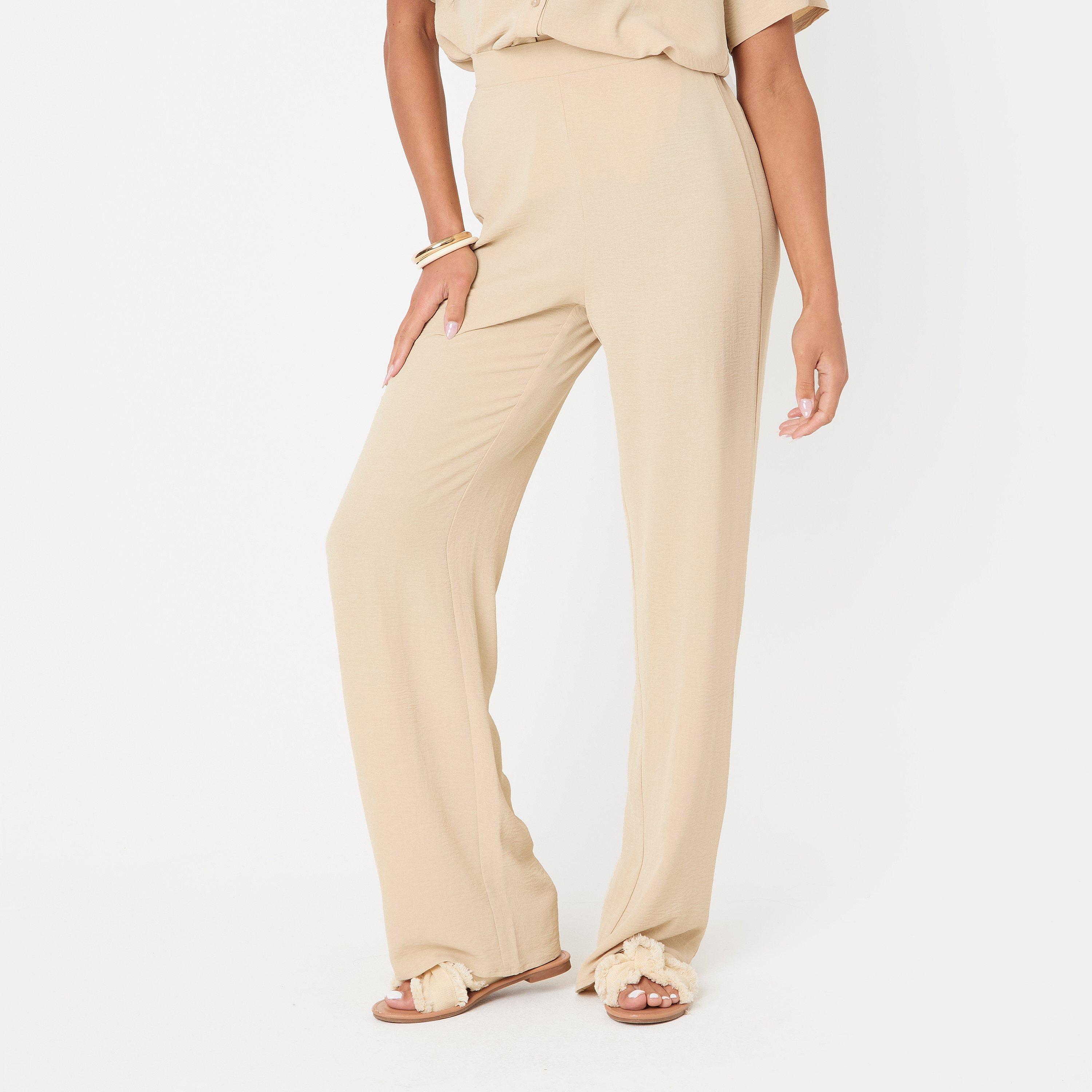 Neutral - I Saw It First - Soft Crepe Wide Leg Trousers - 3