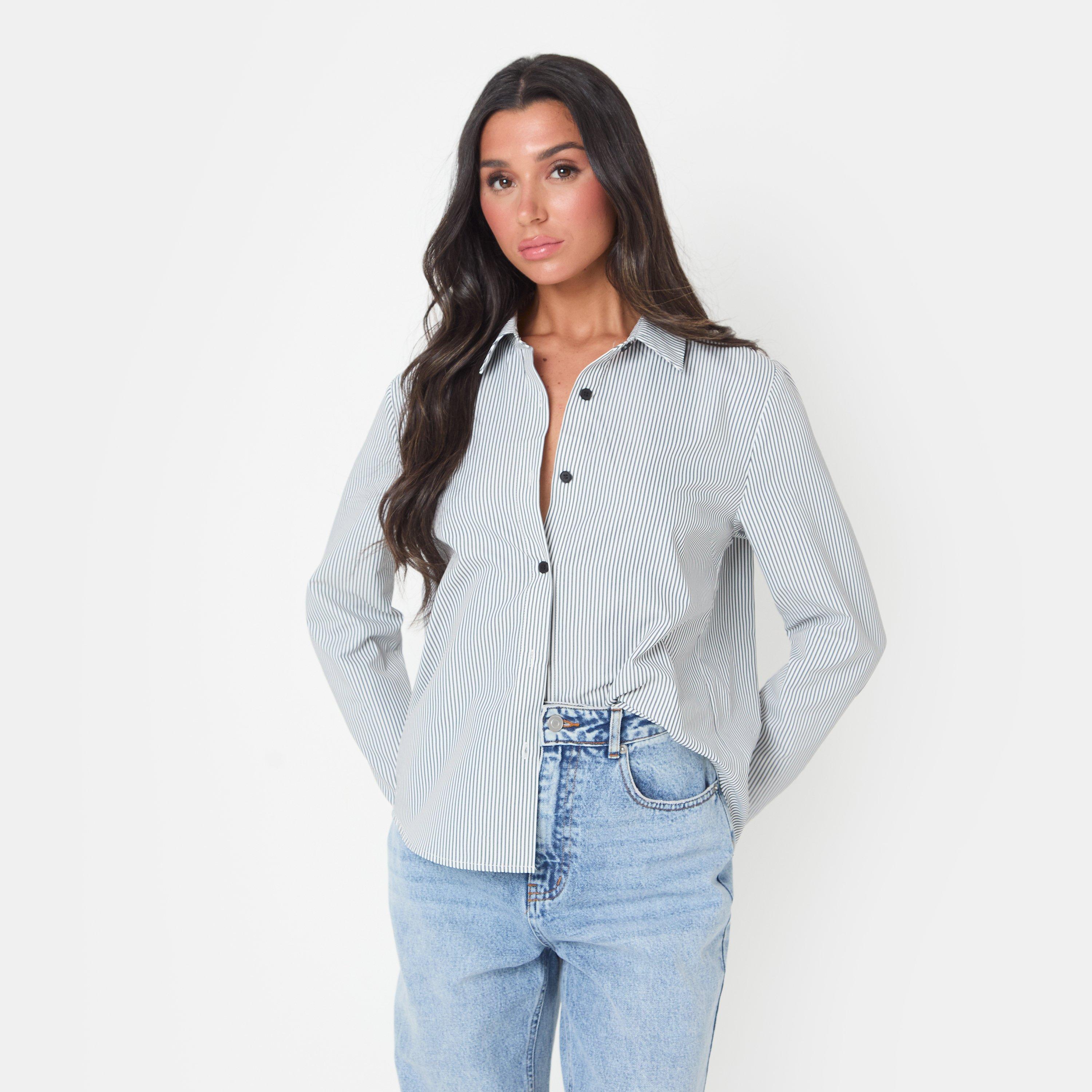 Blk/Wht Stripe - I Saw It First - Stripe Shirt - 4