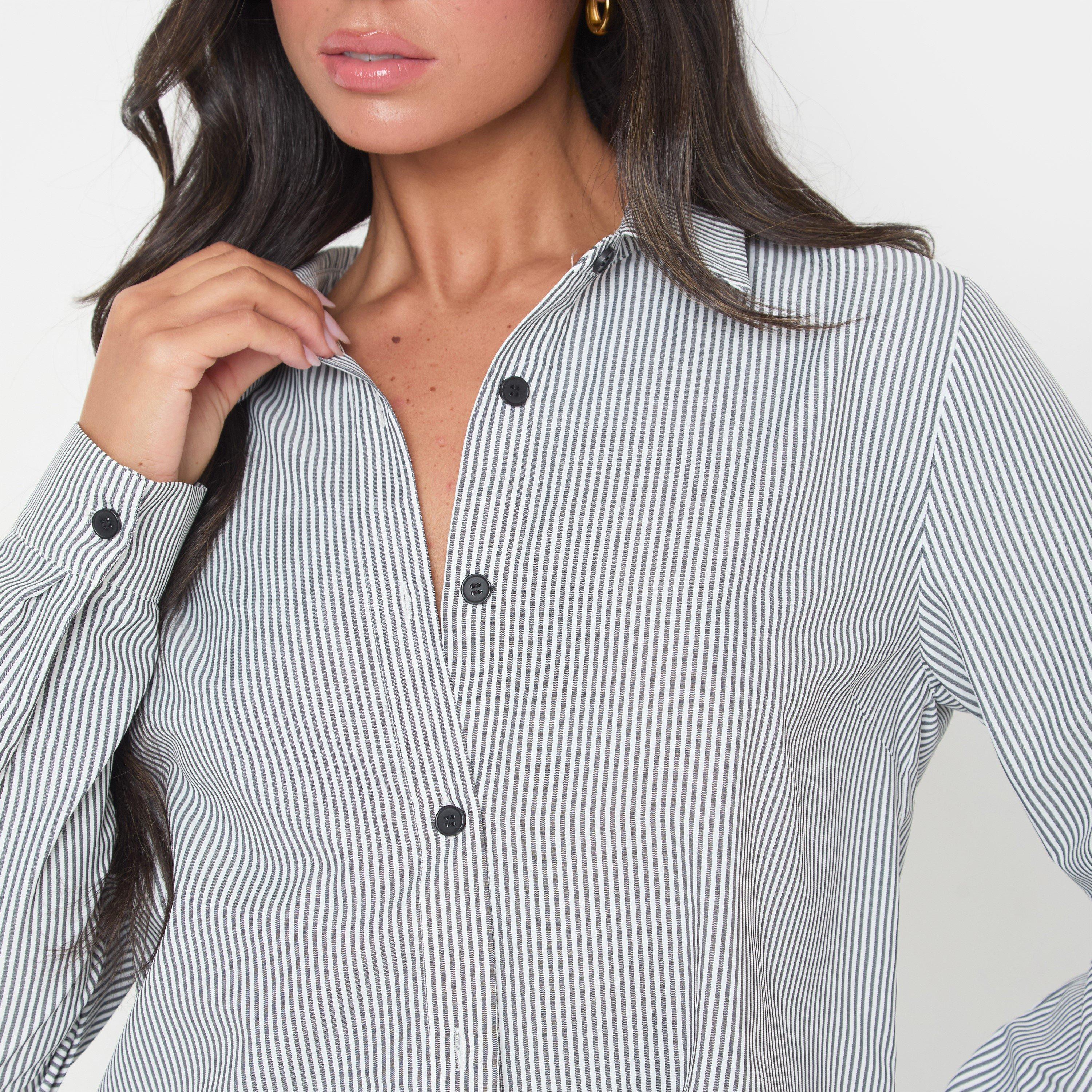 Blk/Wht Stripe - I Saw It First - Stripe Shirt - 6