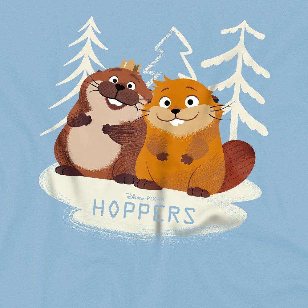 Light Blue - Disney - Hoppers Mabel And King George Kids T Shirt Light - 2