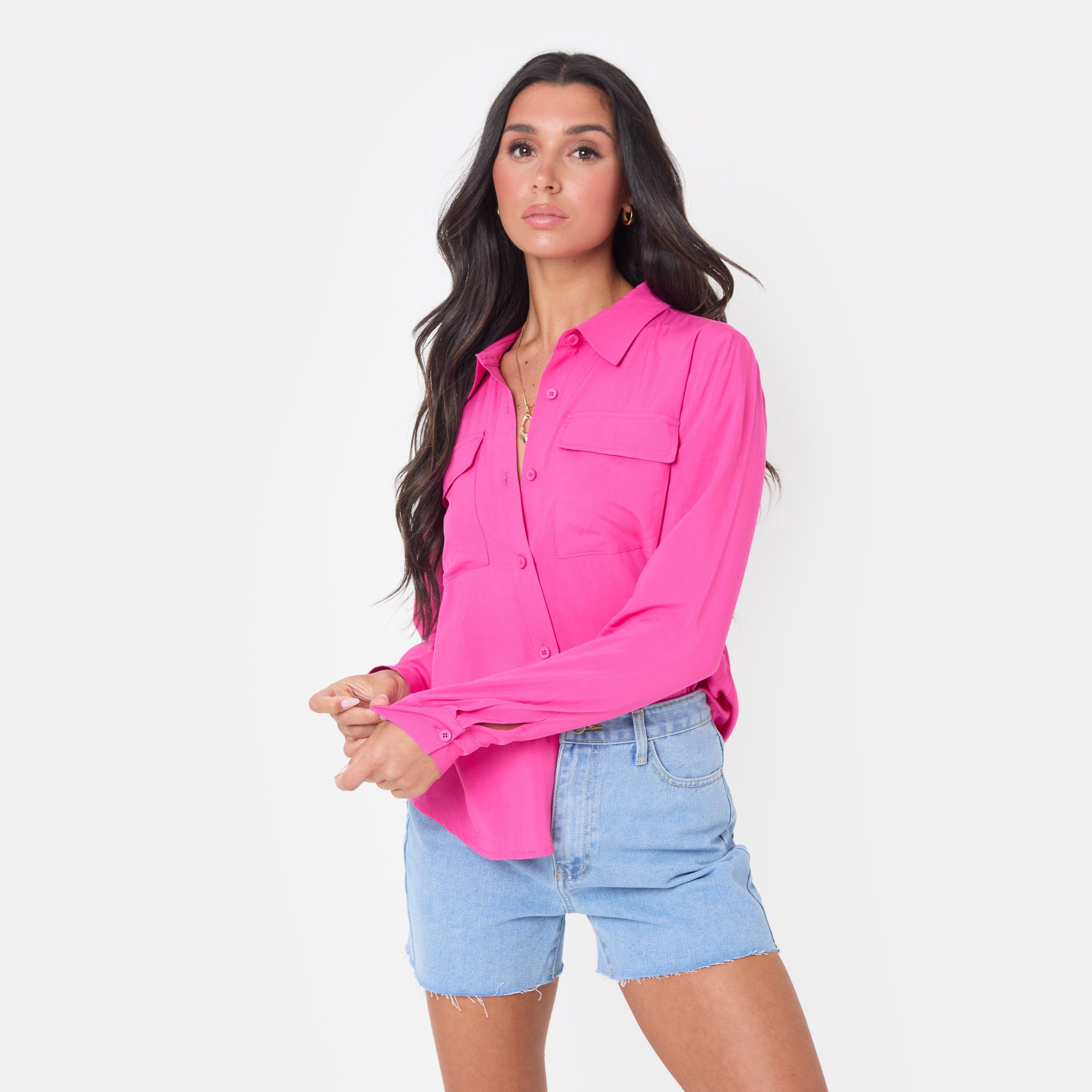 Hot Pink - I Saw It First - Soft Woven Shirt - 2