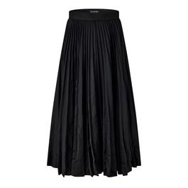 Balenciaga Creased Pleated Skirt