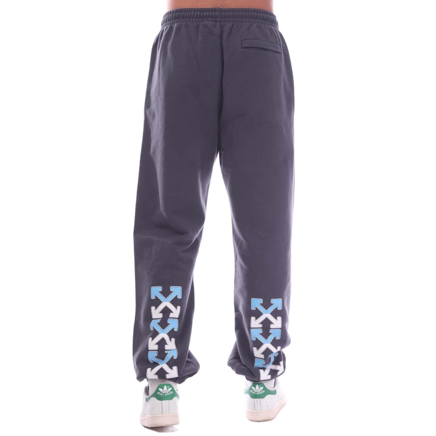 Navy - Off White - Between Arrow Slim Sweatpants - 2