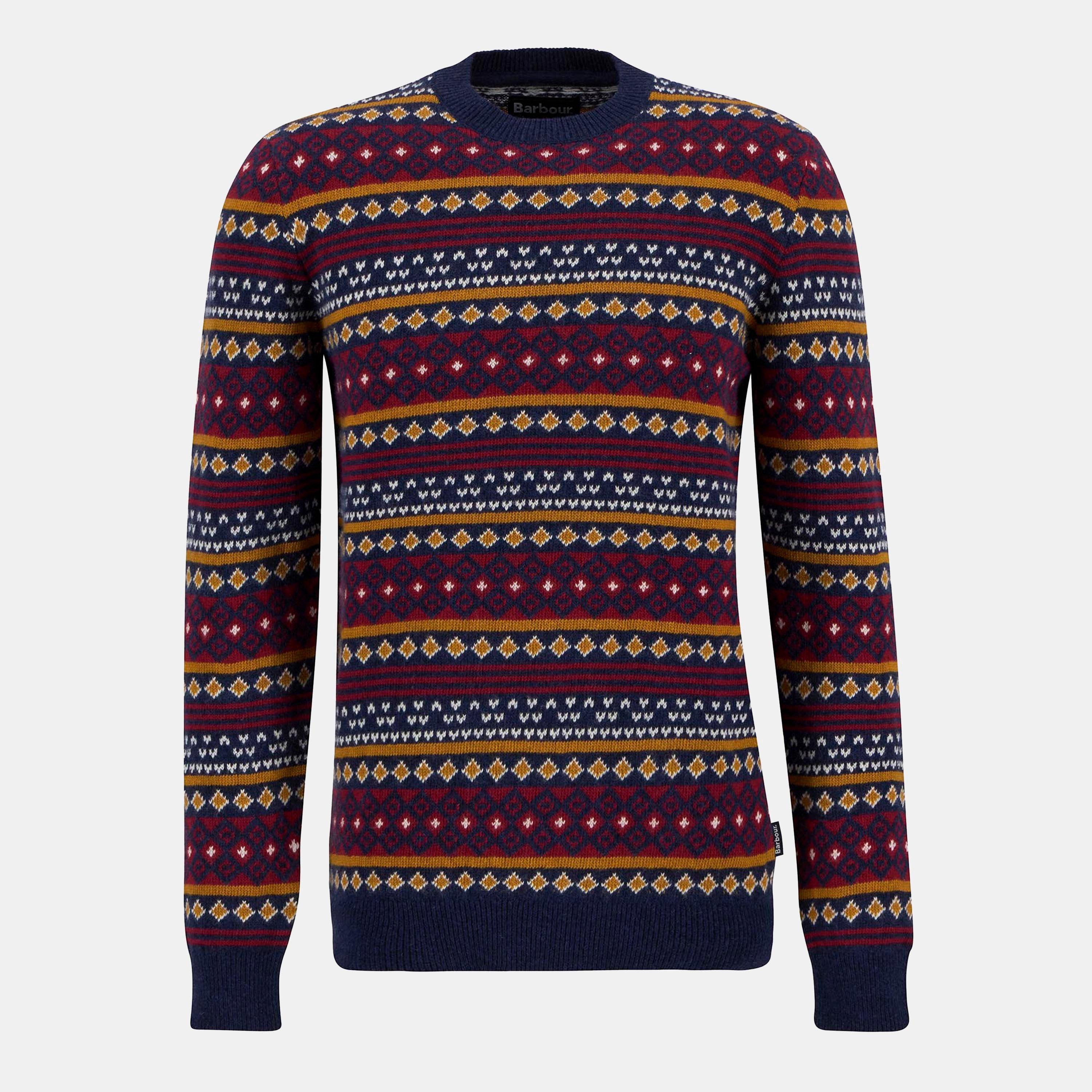 Barbour Easdale Crew Neck Jumper - Navy NY91 - M