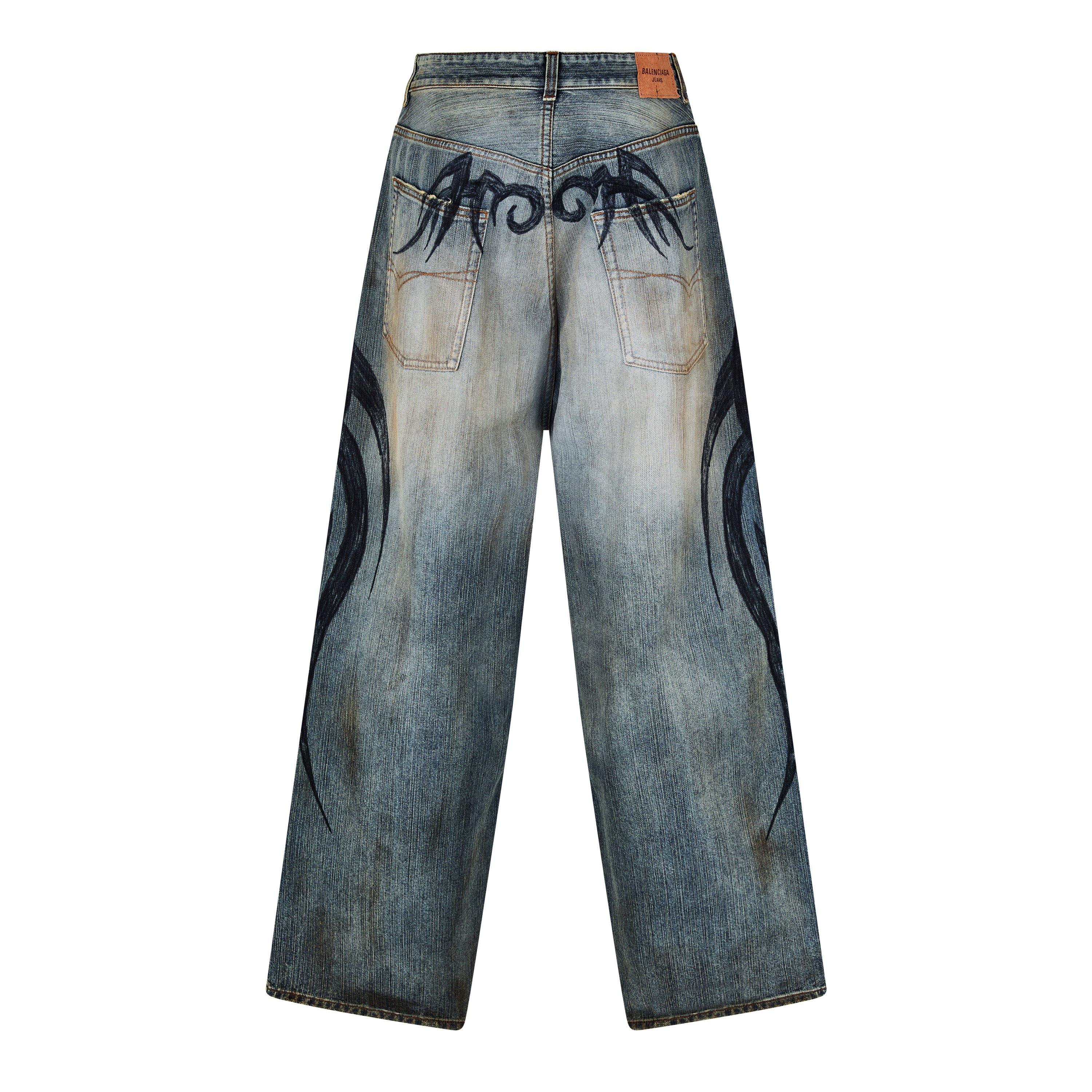 Balenciaga | Baggy Jeans | Wide Jeans | Cruise Fashion