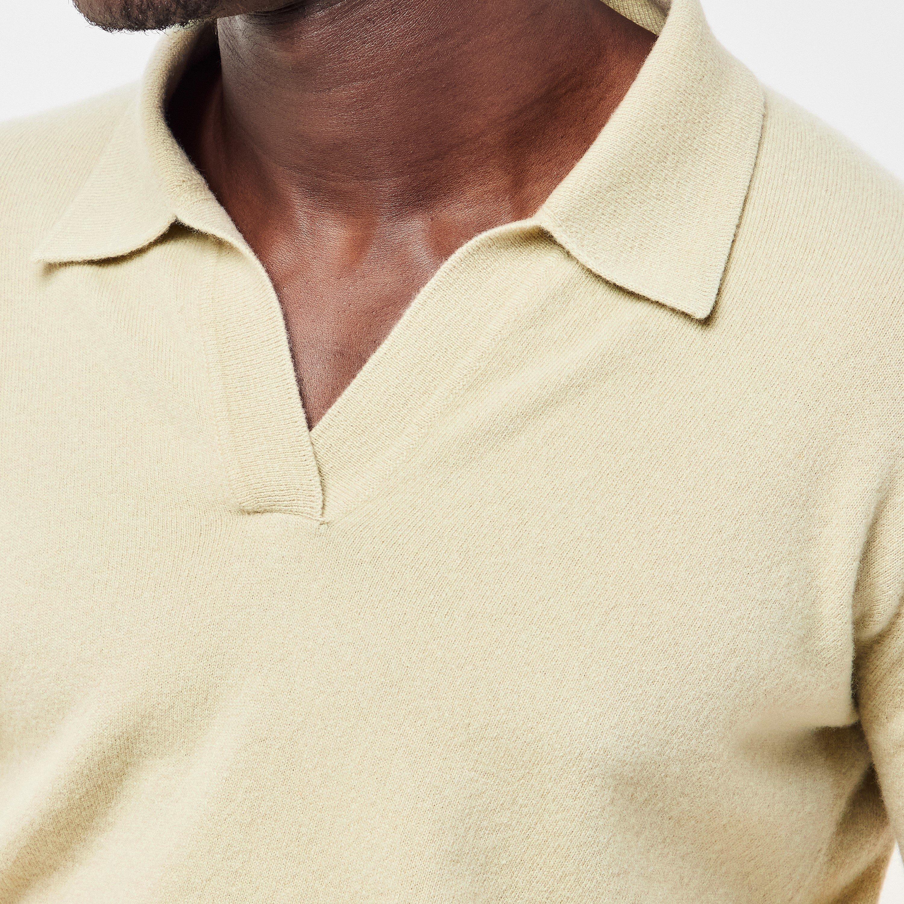 Pale Green - Maison Margiela - Men's Textured Knitted Top - 5