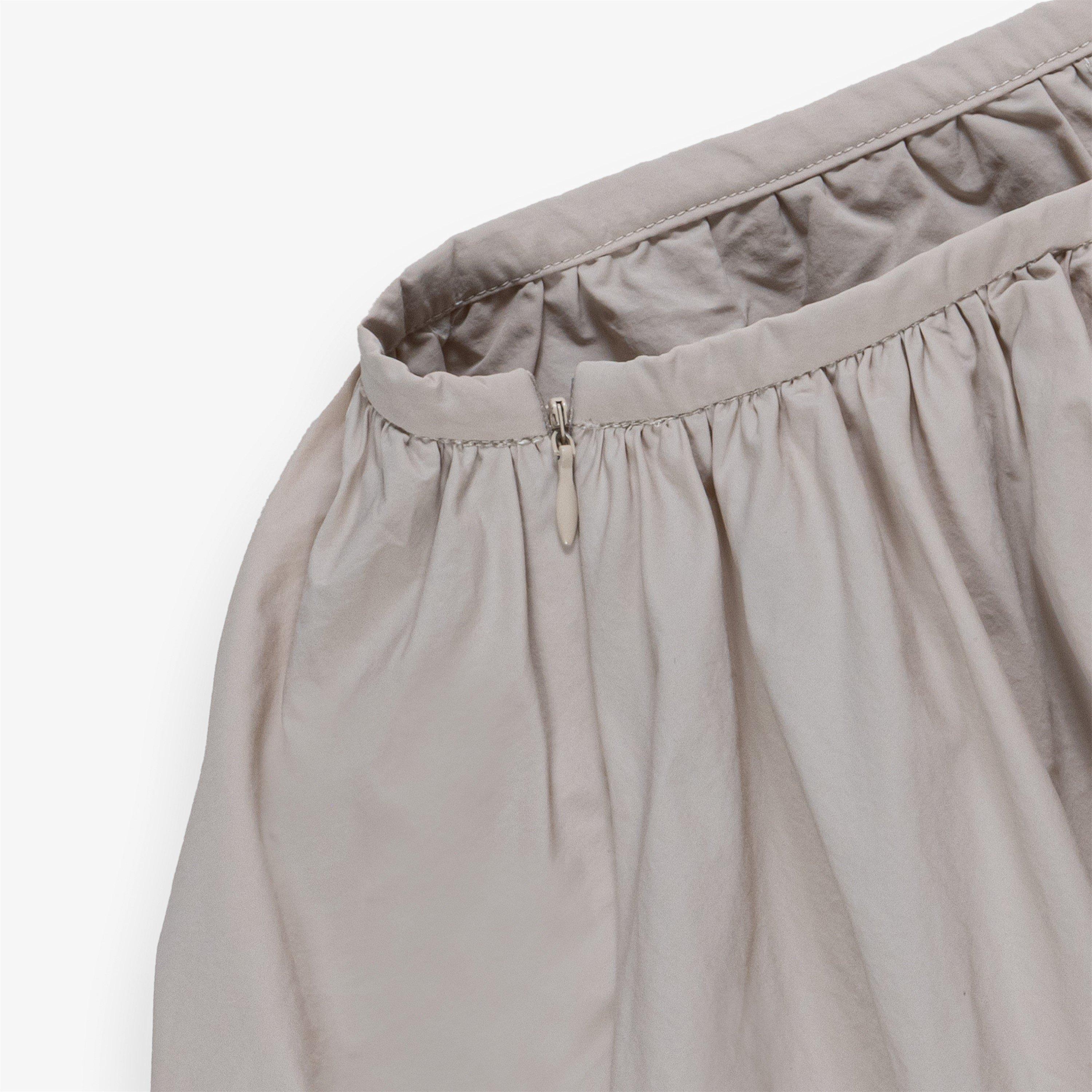 LIGHT TAUPE - Fila - Heritage Shirt Mini Skirt - 2