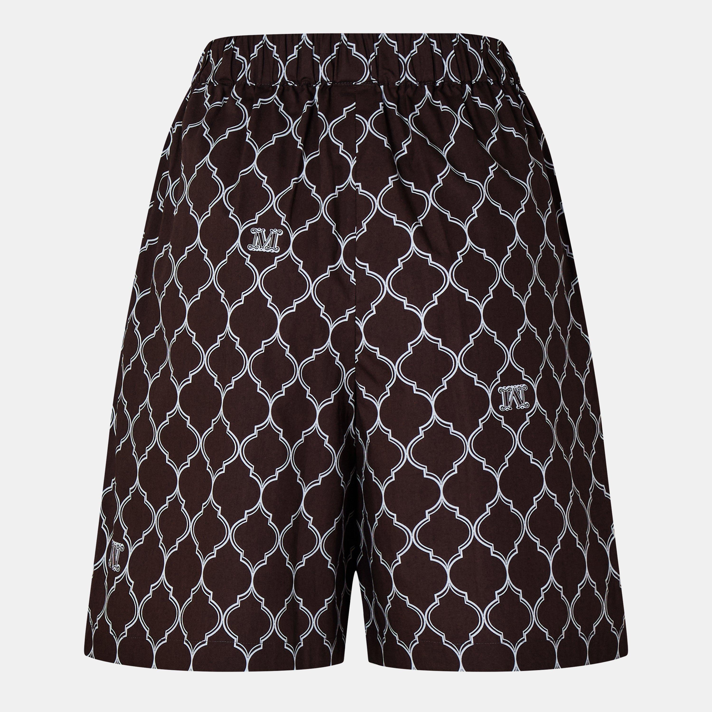Coffee - Max Mara - Women's Ululato Beach Shorts - 2
