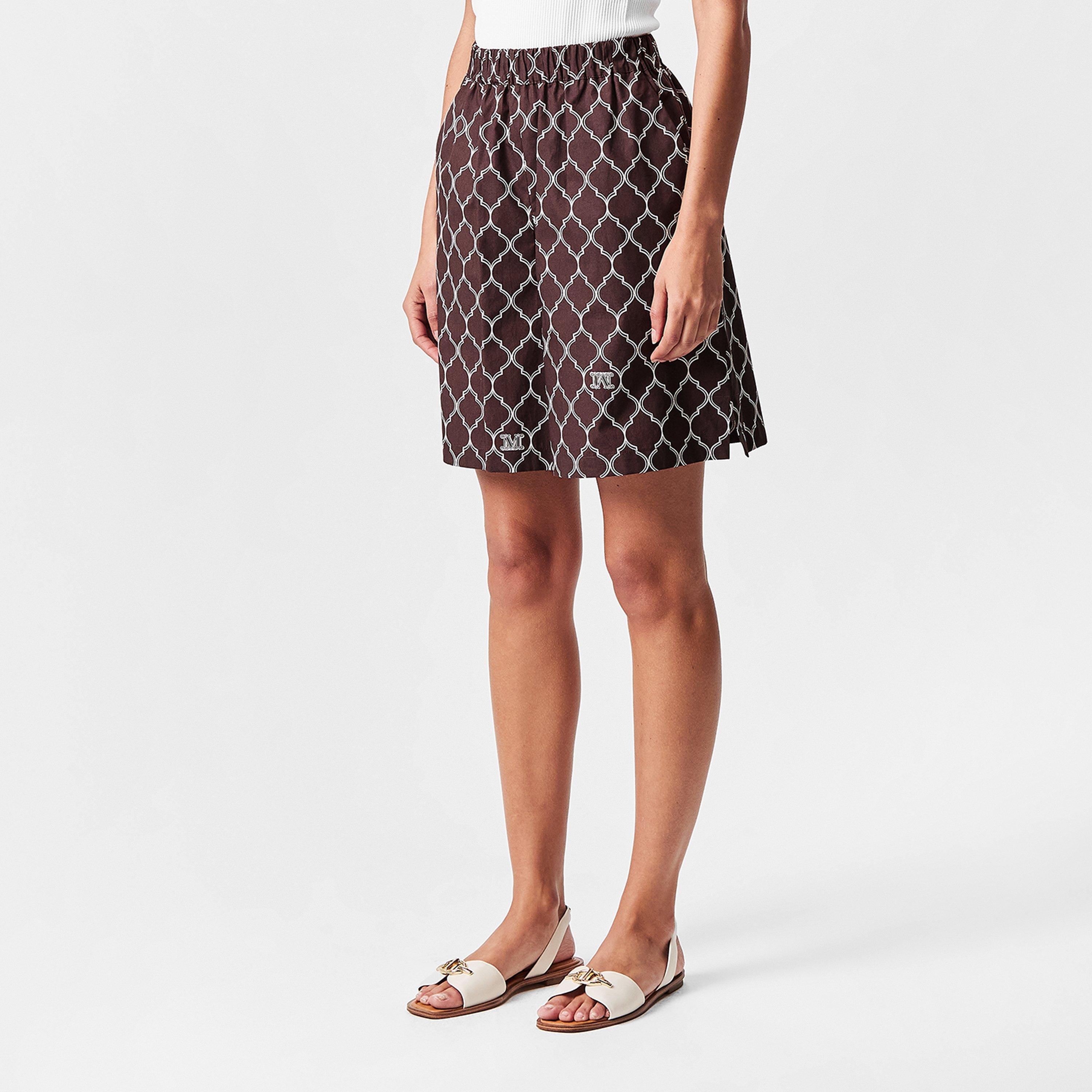 Coffee - Max Mara - Women's Ululato Beach Shorts - 3