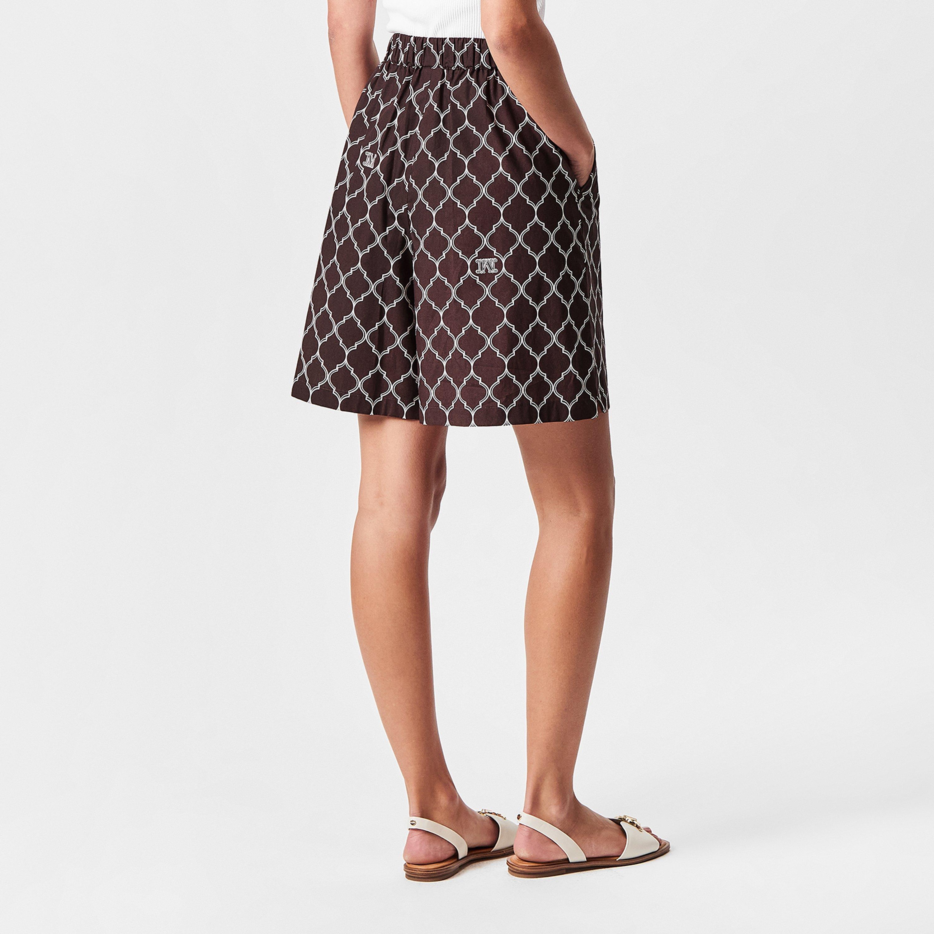 Coffee - Max Mara - Women's Ululato Beach Shorts - 4