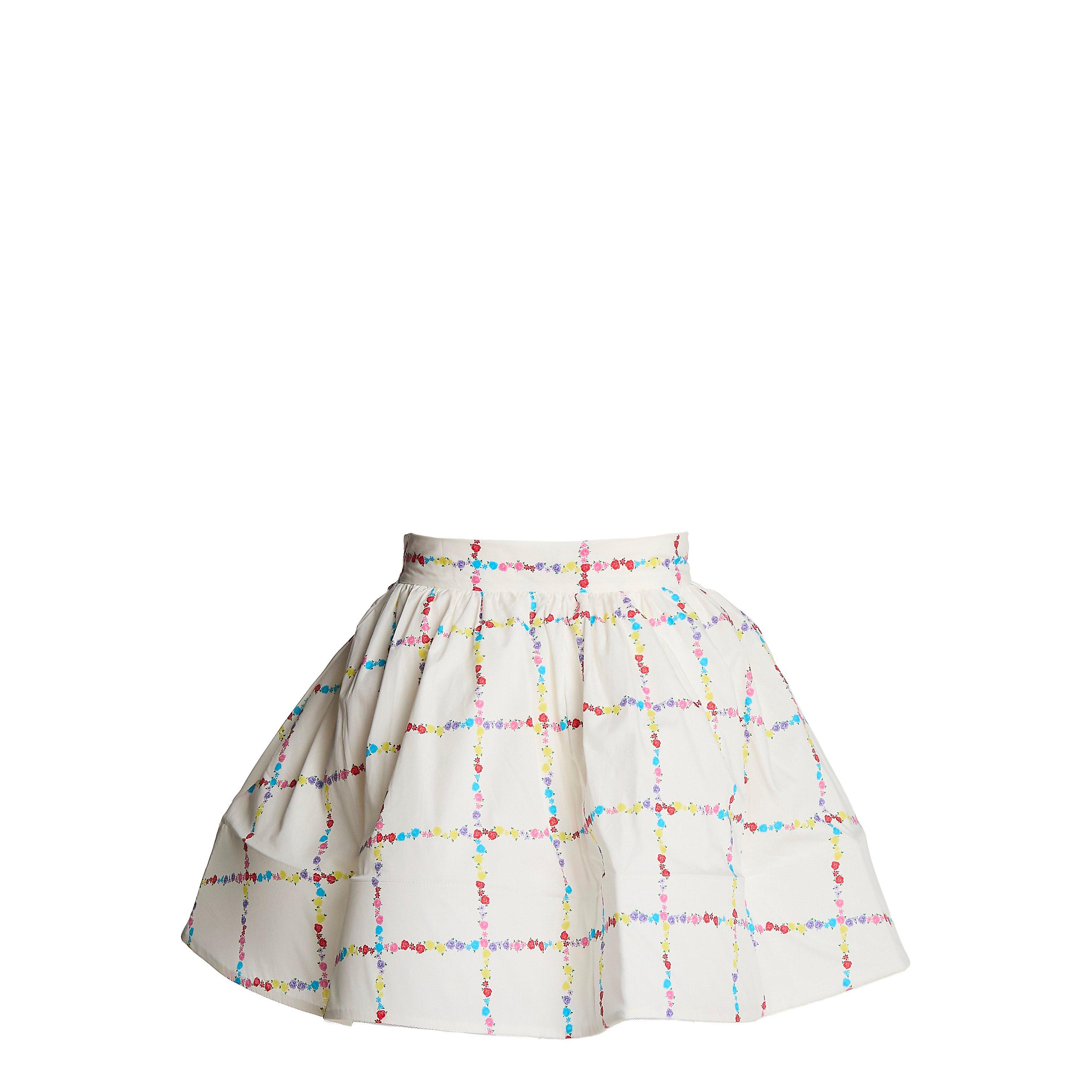 Picnic Floral - Collective The Label - The Label Grid Picnic floral Pleated Mini-Skirt - 2