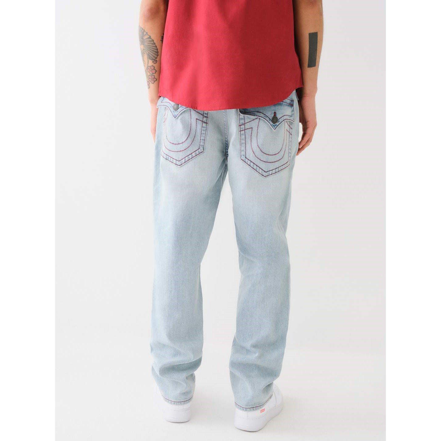 James St Lt Wsh - True Religion - Men's Bobby Baggy Wide Leg Jeans - 2