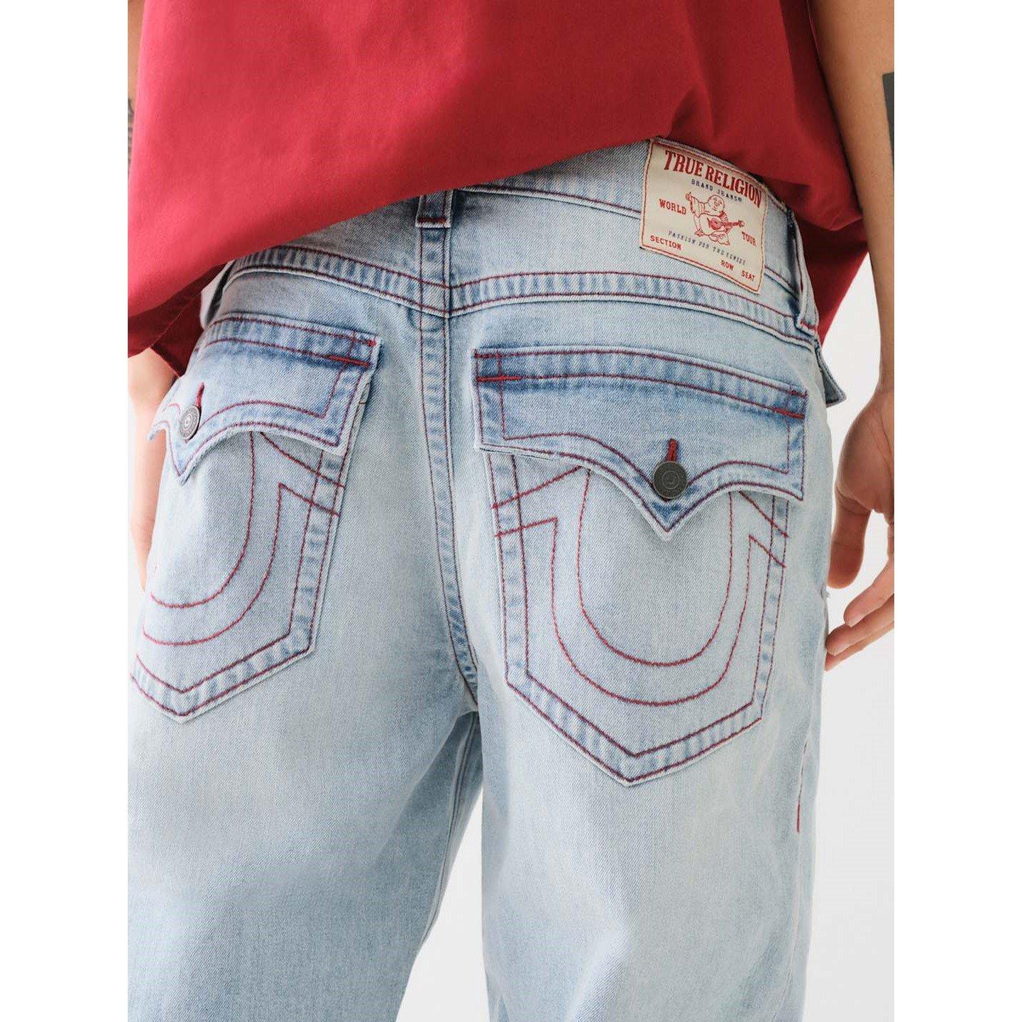 James St Lt Wsh - True Religion - Men's Bobby Baggy Wide Leg Jeans - 3