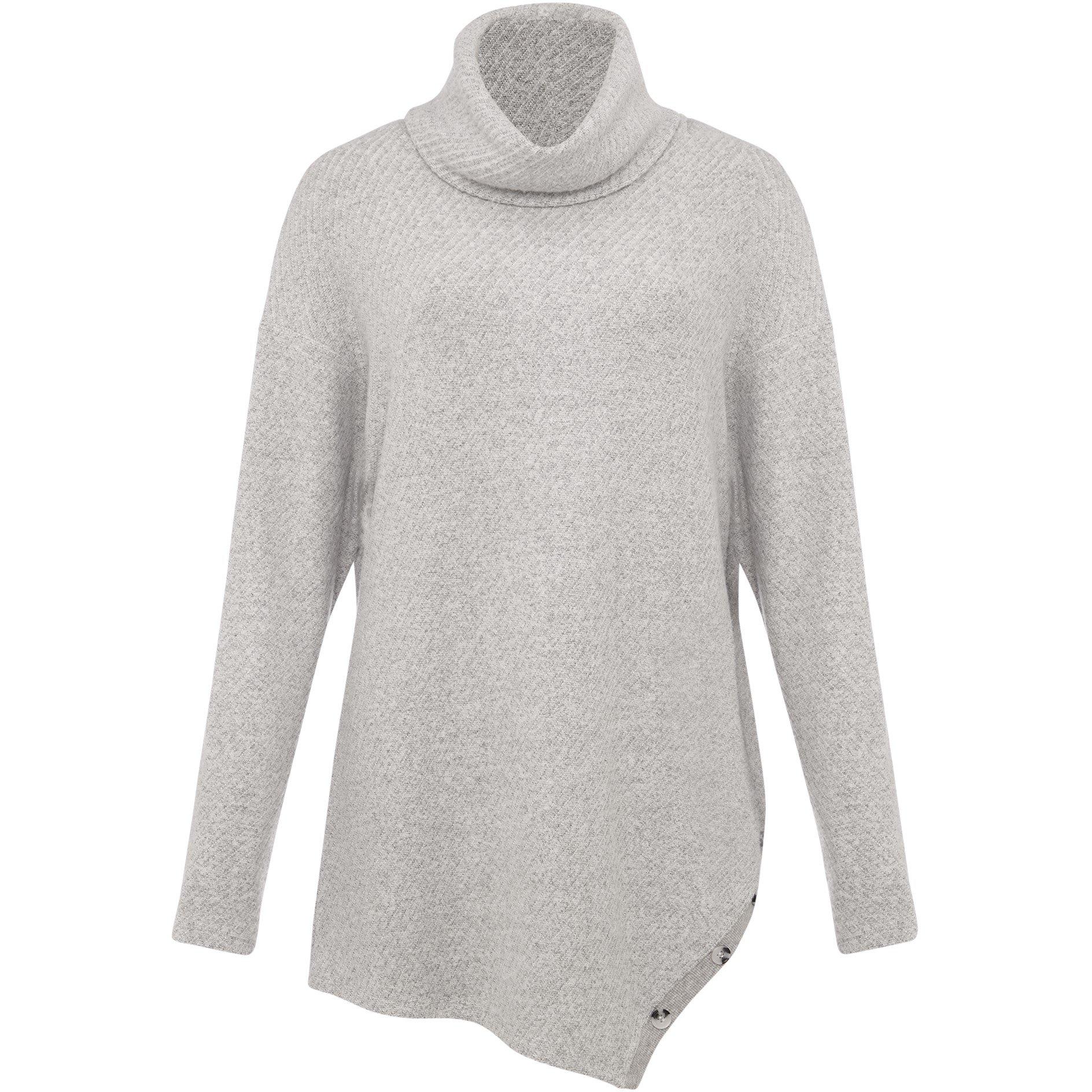Grey - Phase Eight - Nico Asymmetric Snuggle Top - 1