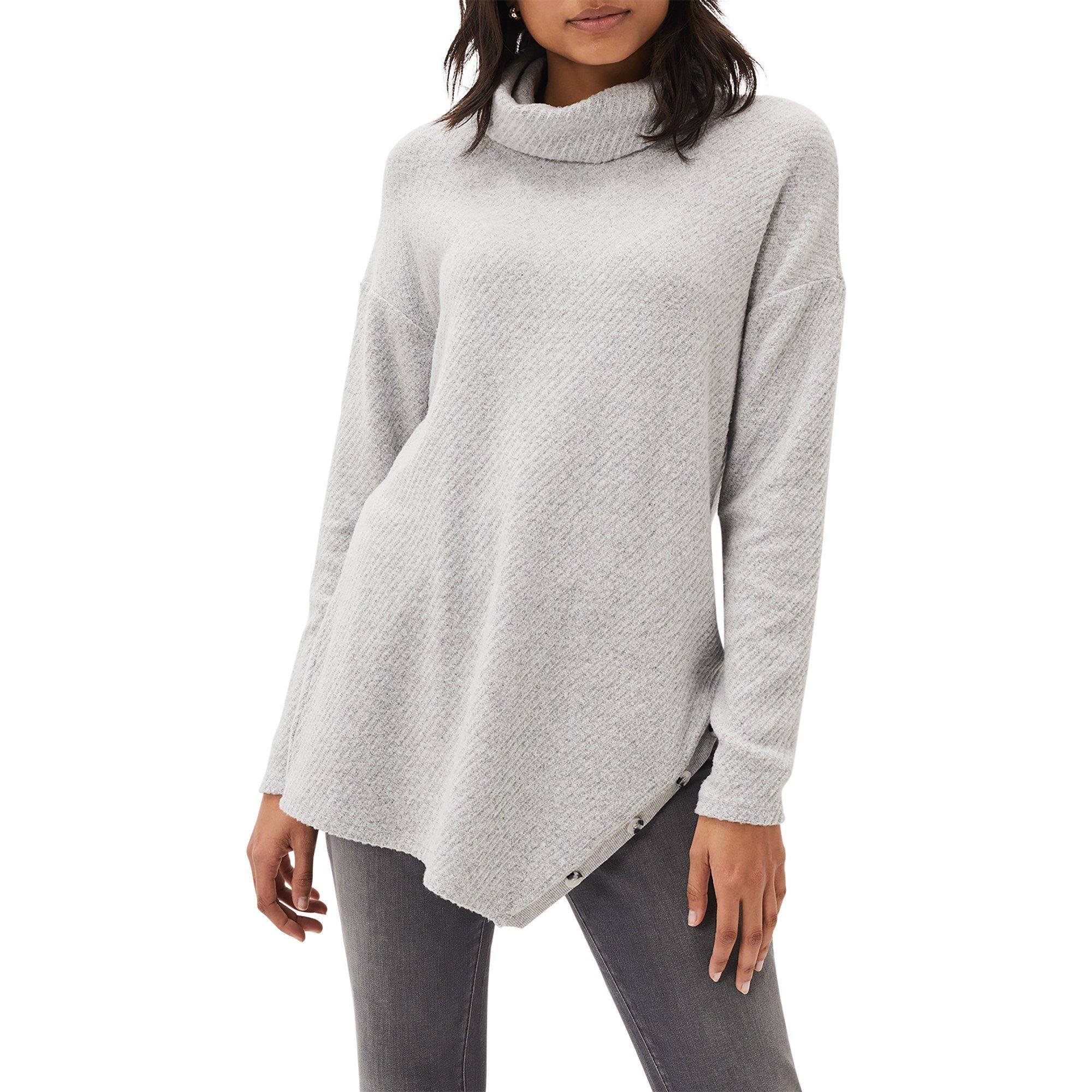 Grey - Phase Eight - Nico Asymmetric Snuggle Top - 2